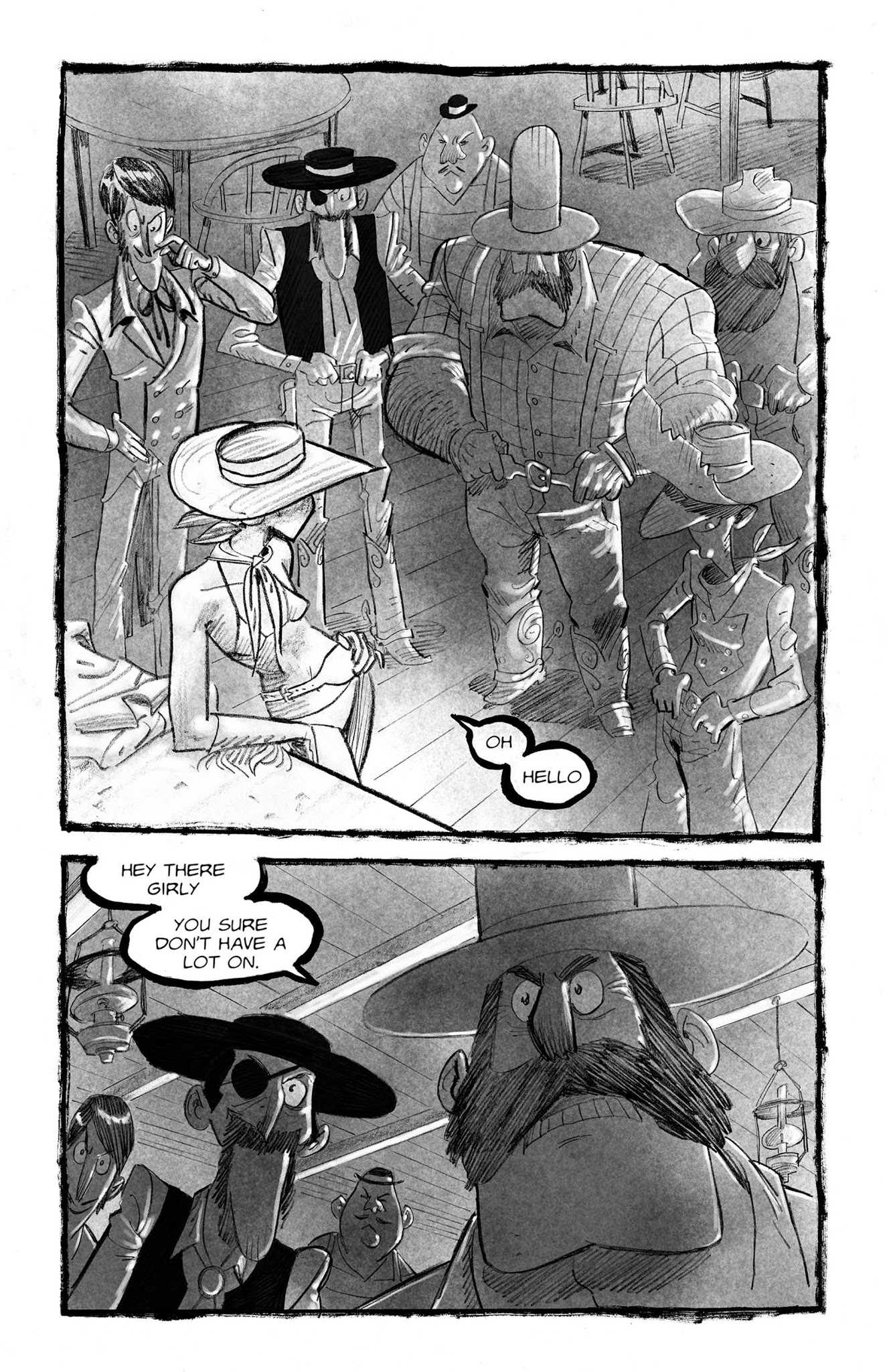 Read online Bikini Cowboy comic -  Issue # TPB - 16