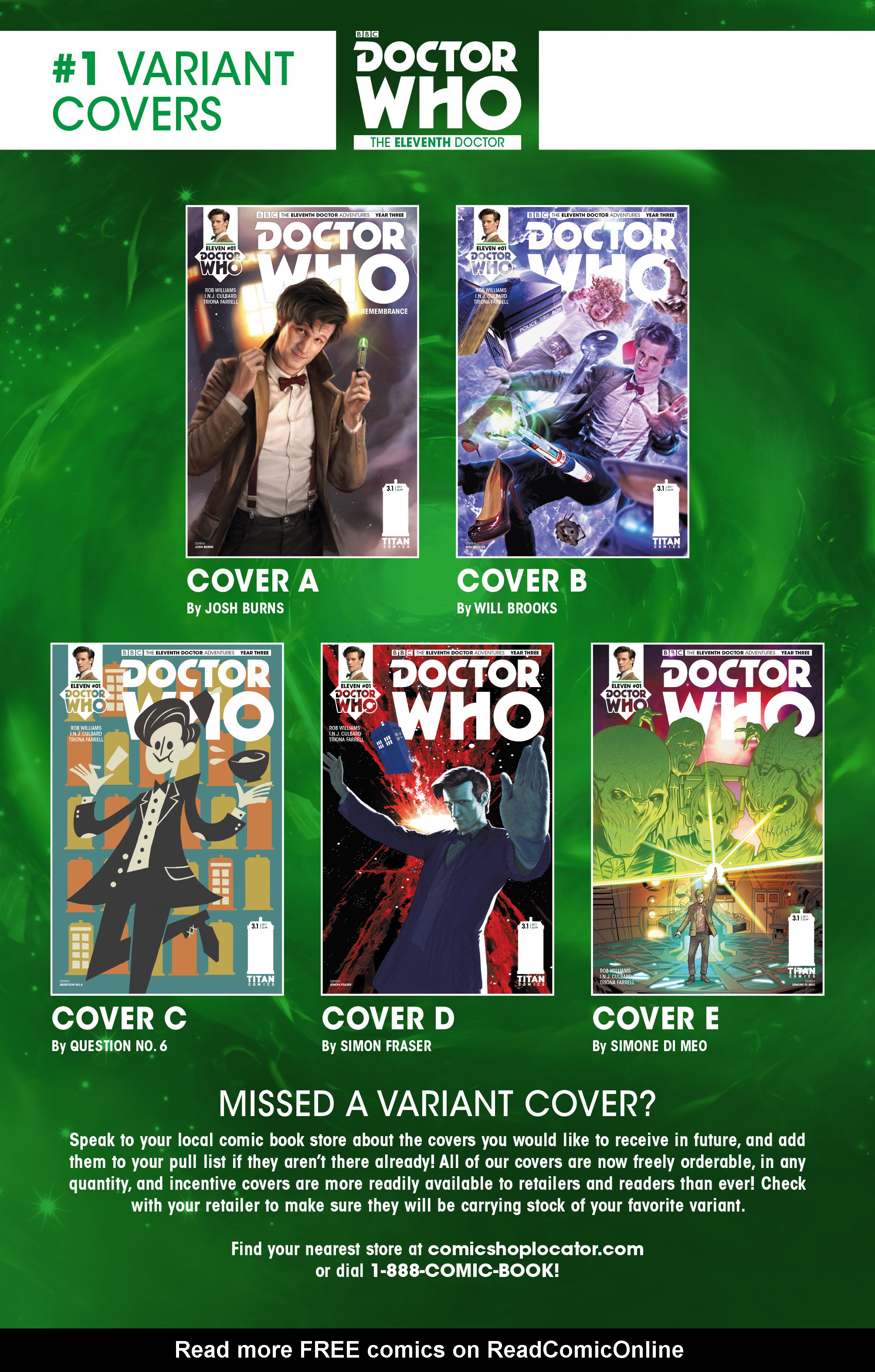 Read online Doctor Who: The Eleventh Doctor Year Three comic -  Issue #1 - 31