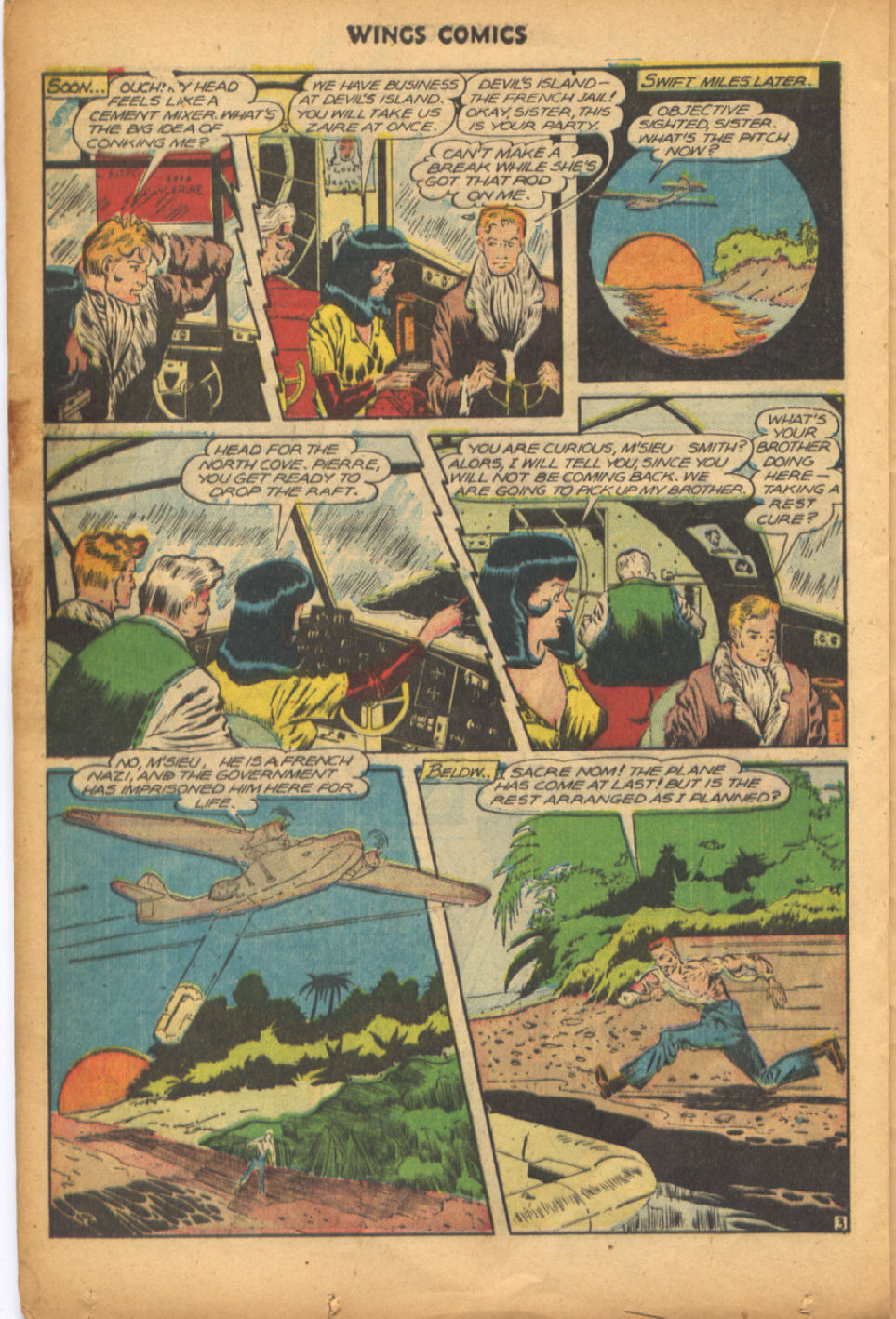 Read online Wings Comics comic -  Issue #70 - 32