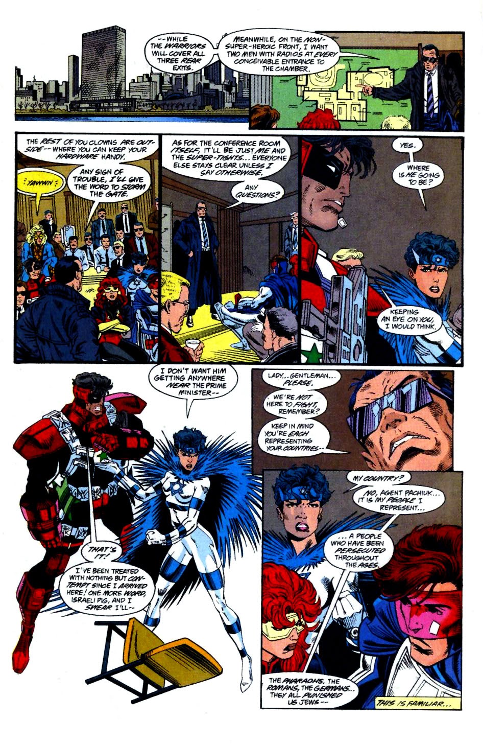 Read online The New Warriors comic -  Issue #58 - 16