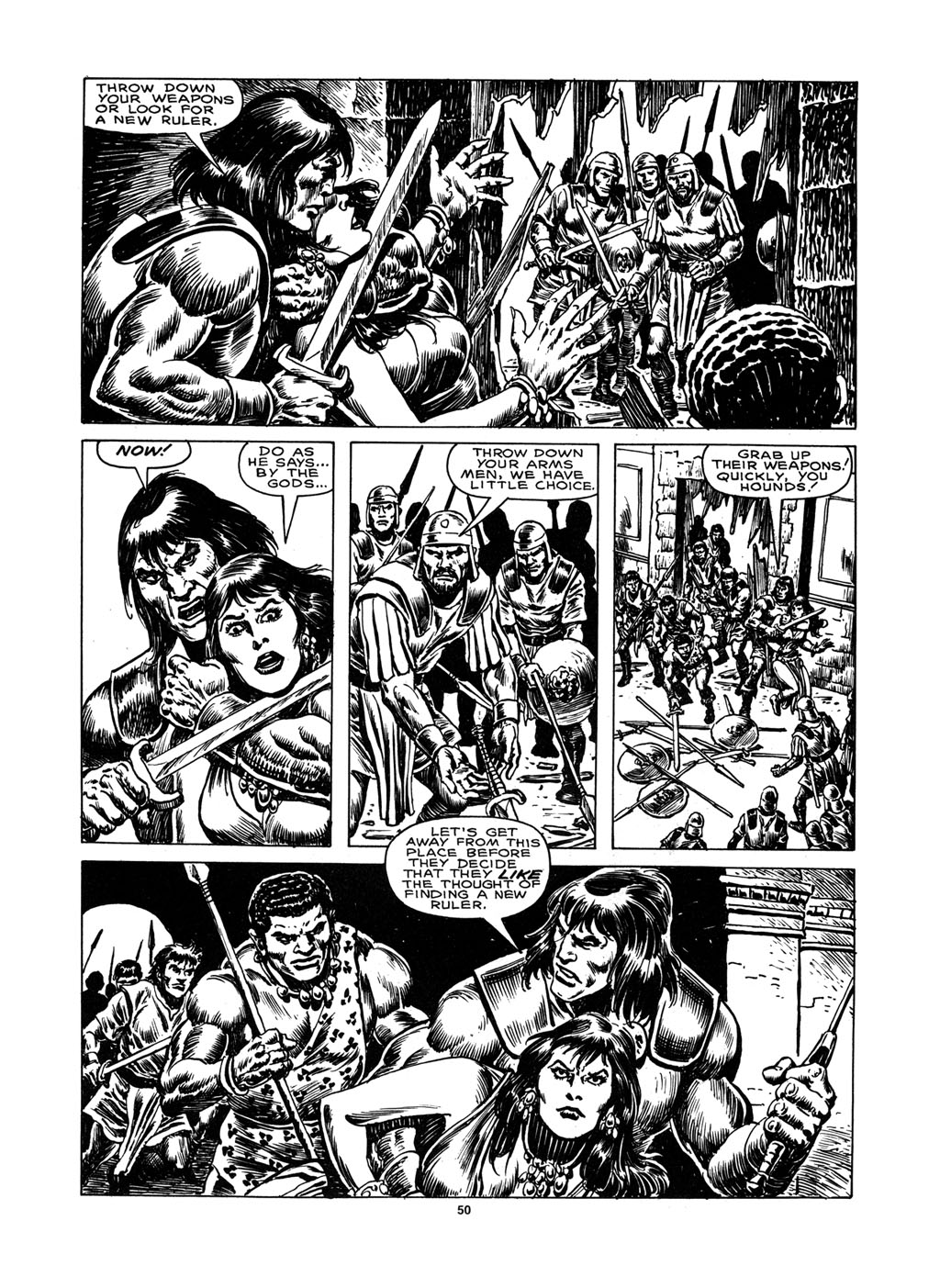 Read online The Savage Sword Of Conan comic -  Issue #148 - 48