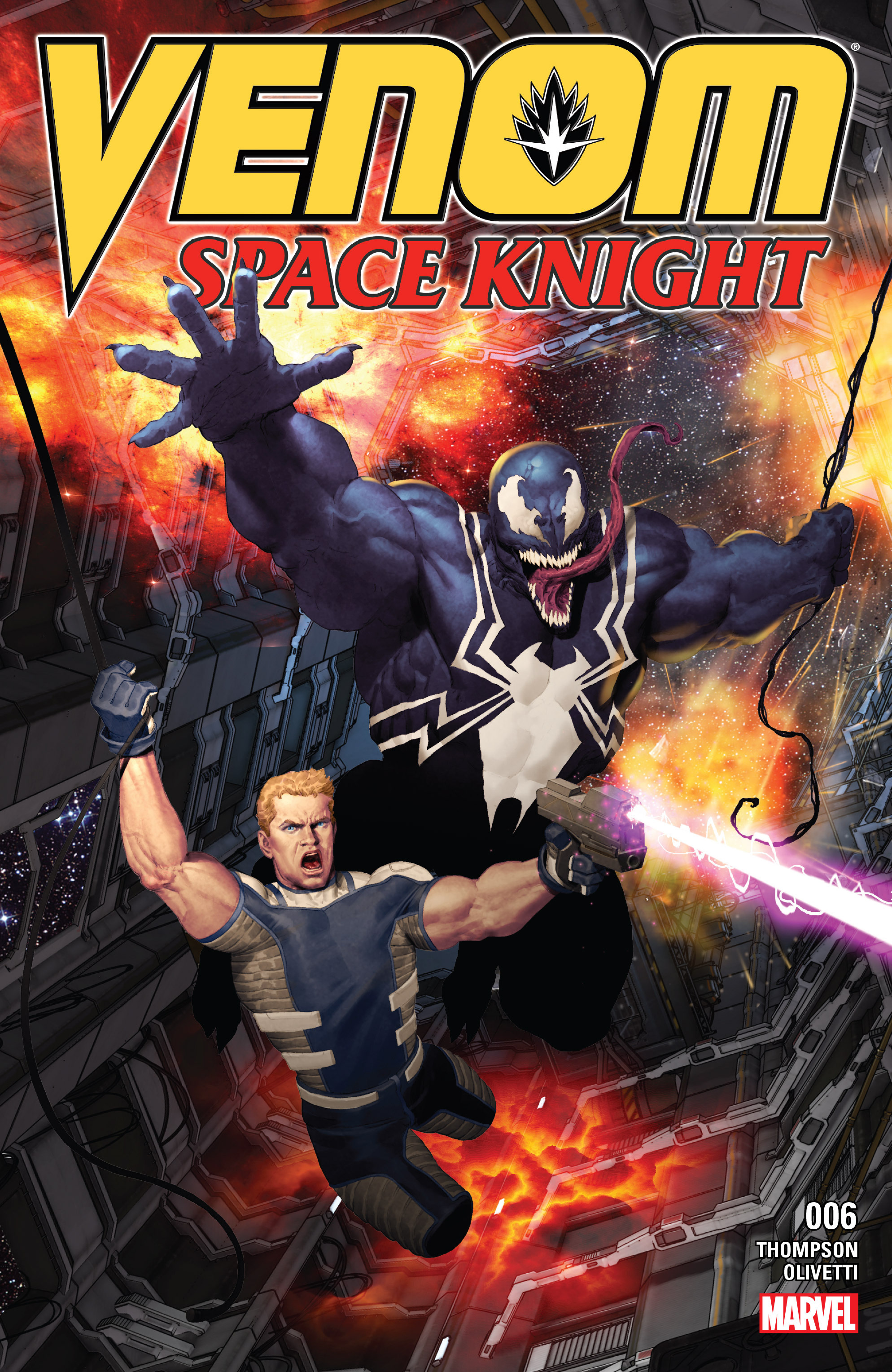 Read online Venom: Space Knight comic -  Issue #6 - 1