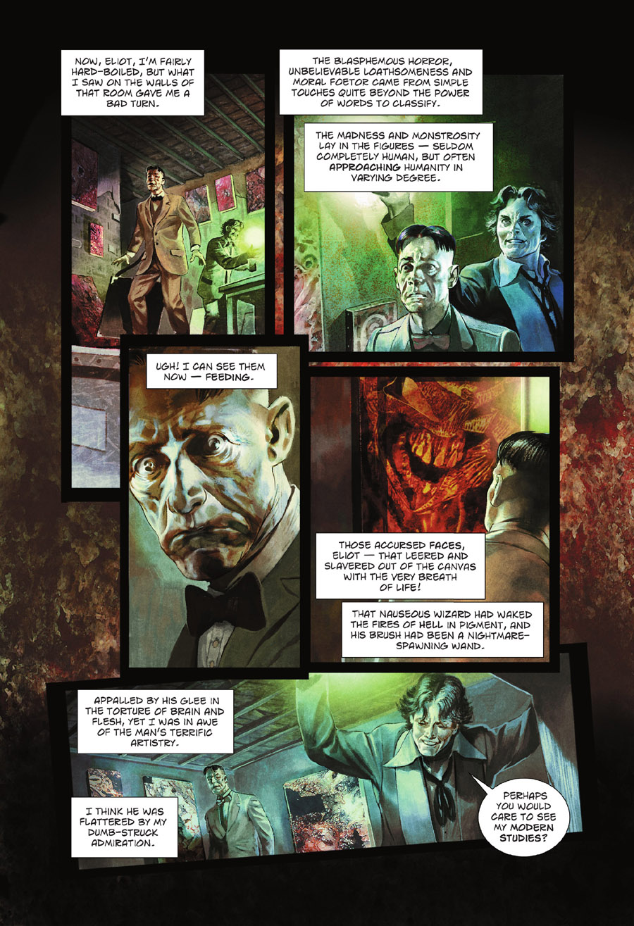Read online The Lovecraft Anthology comic -  Issue # TPB 2 - 14
