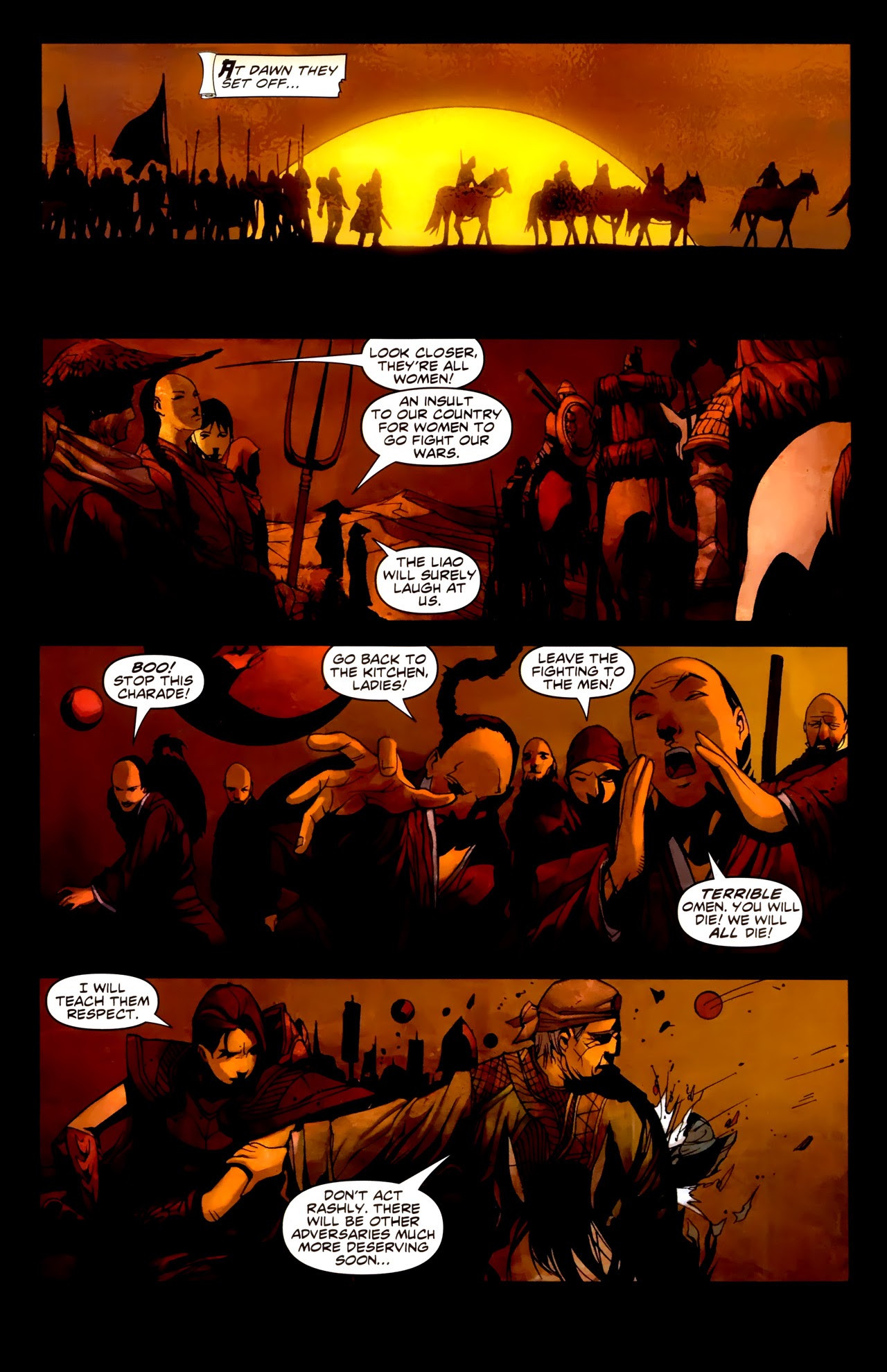 Read online Widow Warriors comic -  Issue #1 - 18