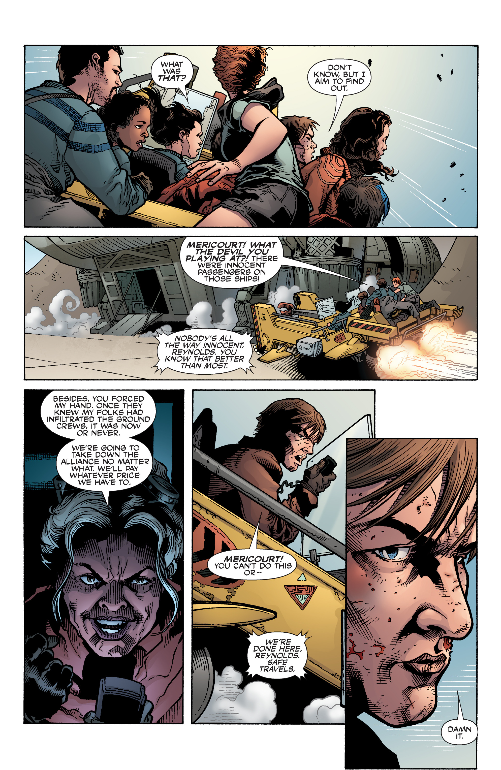 Read online Serenity: Firefly Class 03-K64 – No Power in the 'Verse comic -  Issue #6 - 16