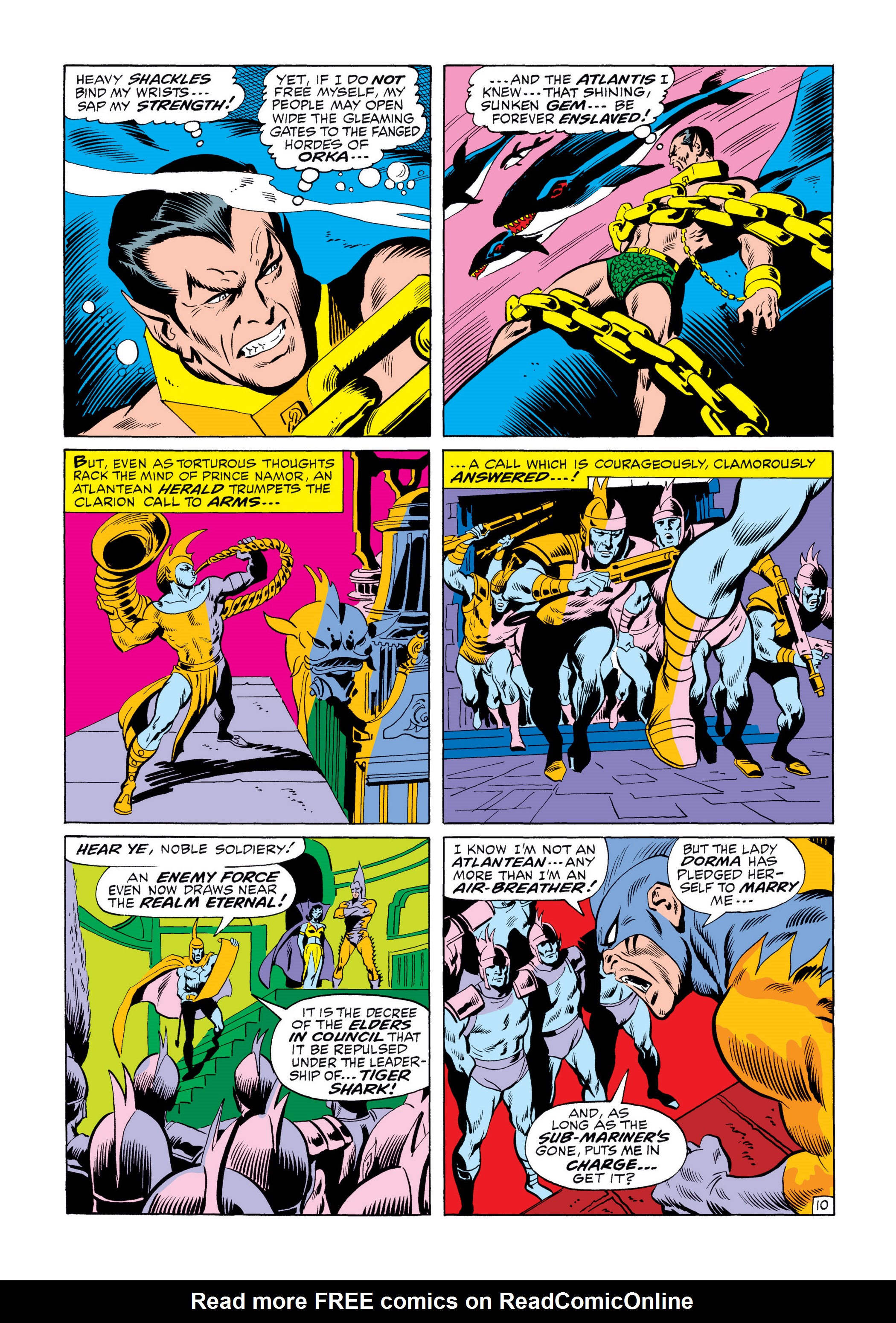 Read online Marvel Masterworks: The Sub-Mariner comic -  Issue # TPB 4 (Part 3) - 29