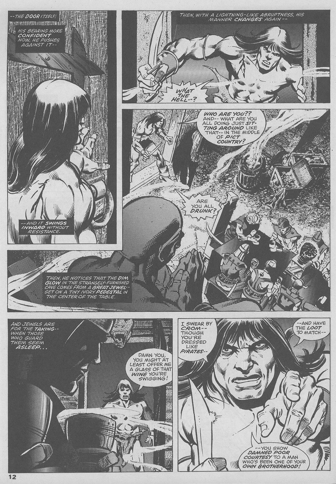 Read online The Savage Sword Of Conan comic -  Issue #47 - 12