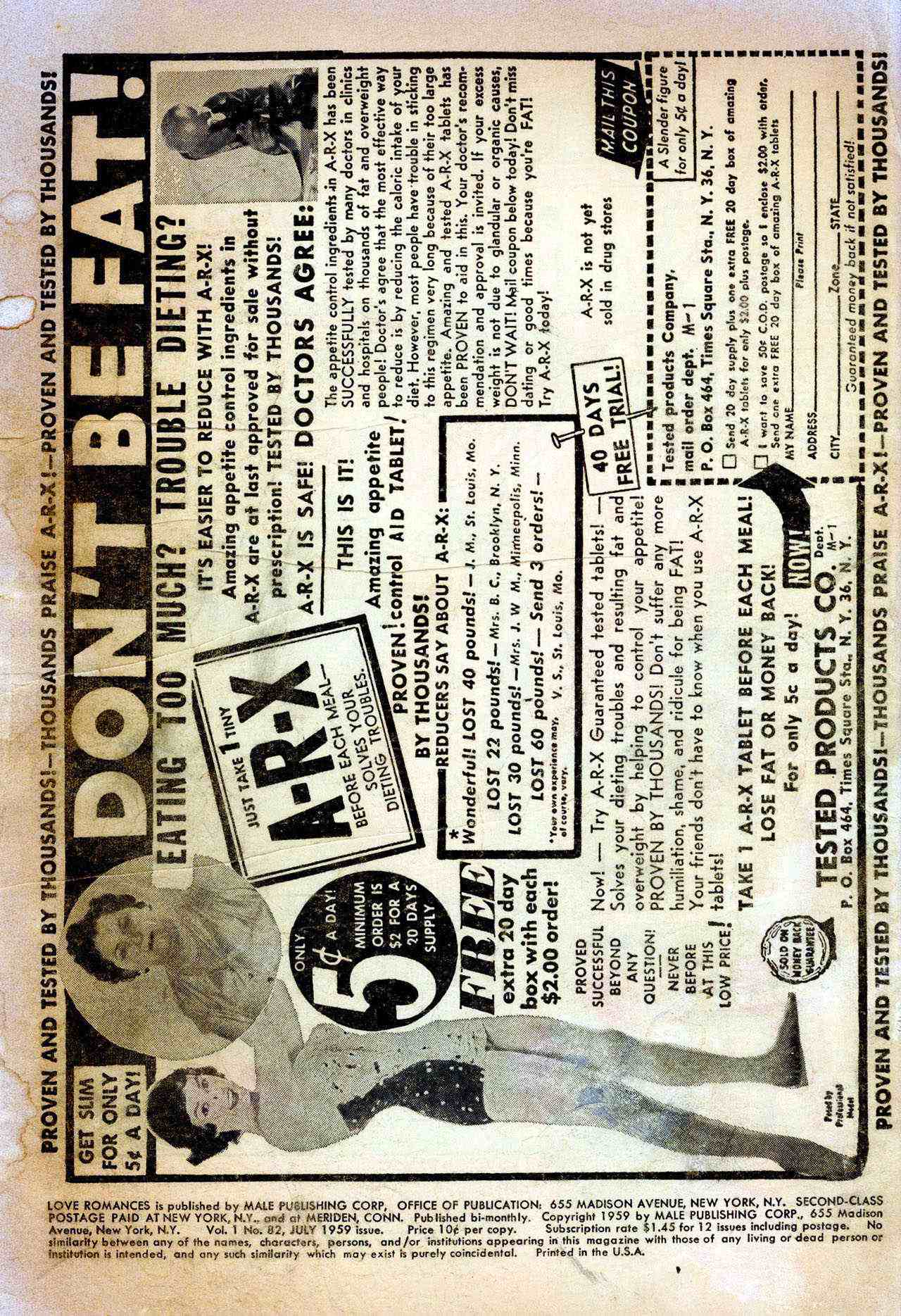 Read online Love Romances comic -  Issue #82 - 2