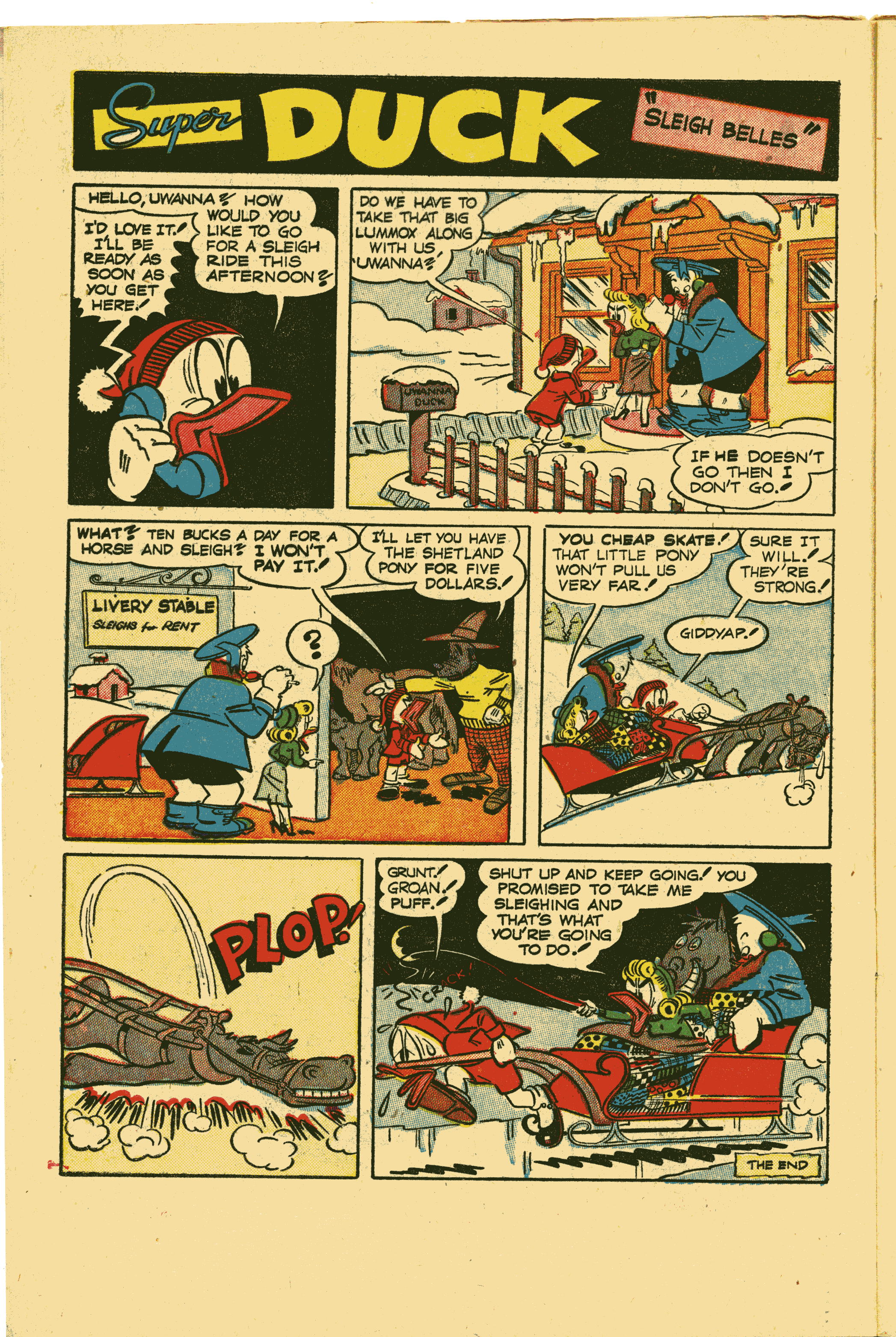 Read online Super Duck Comics comic -  Issue #48 - 10