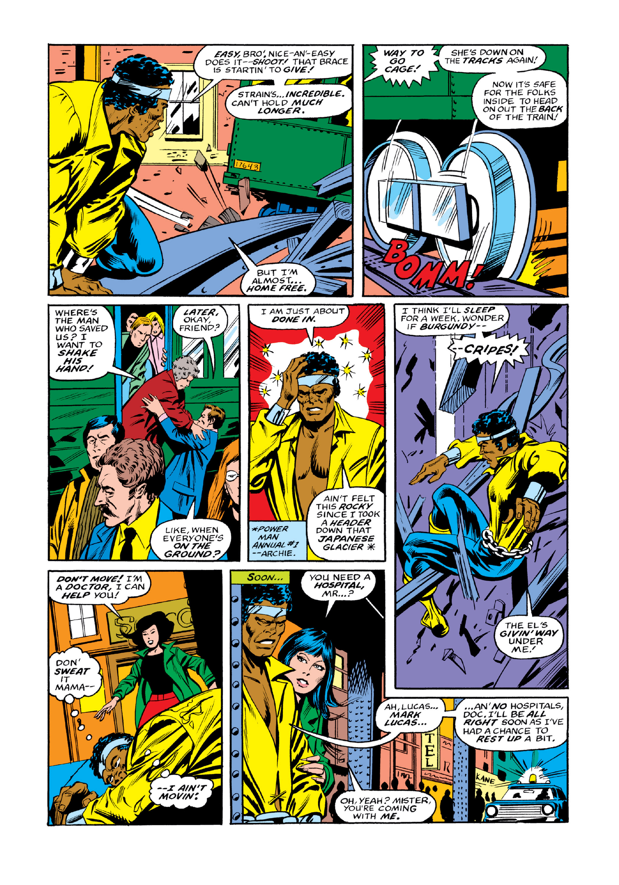Read online Marvel Masterworks: Luke Cage, Power Man comic -  Issue # TPB 3 (Part 3) - 105