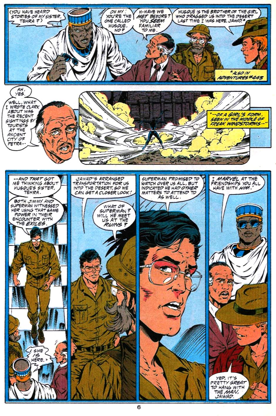 Read online Adventures of Superman (1987) comic -  Issue #490 - 7