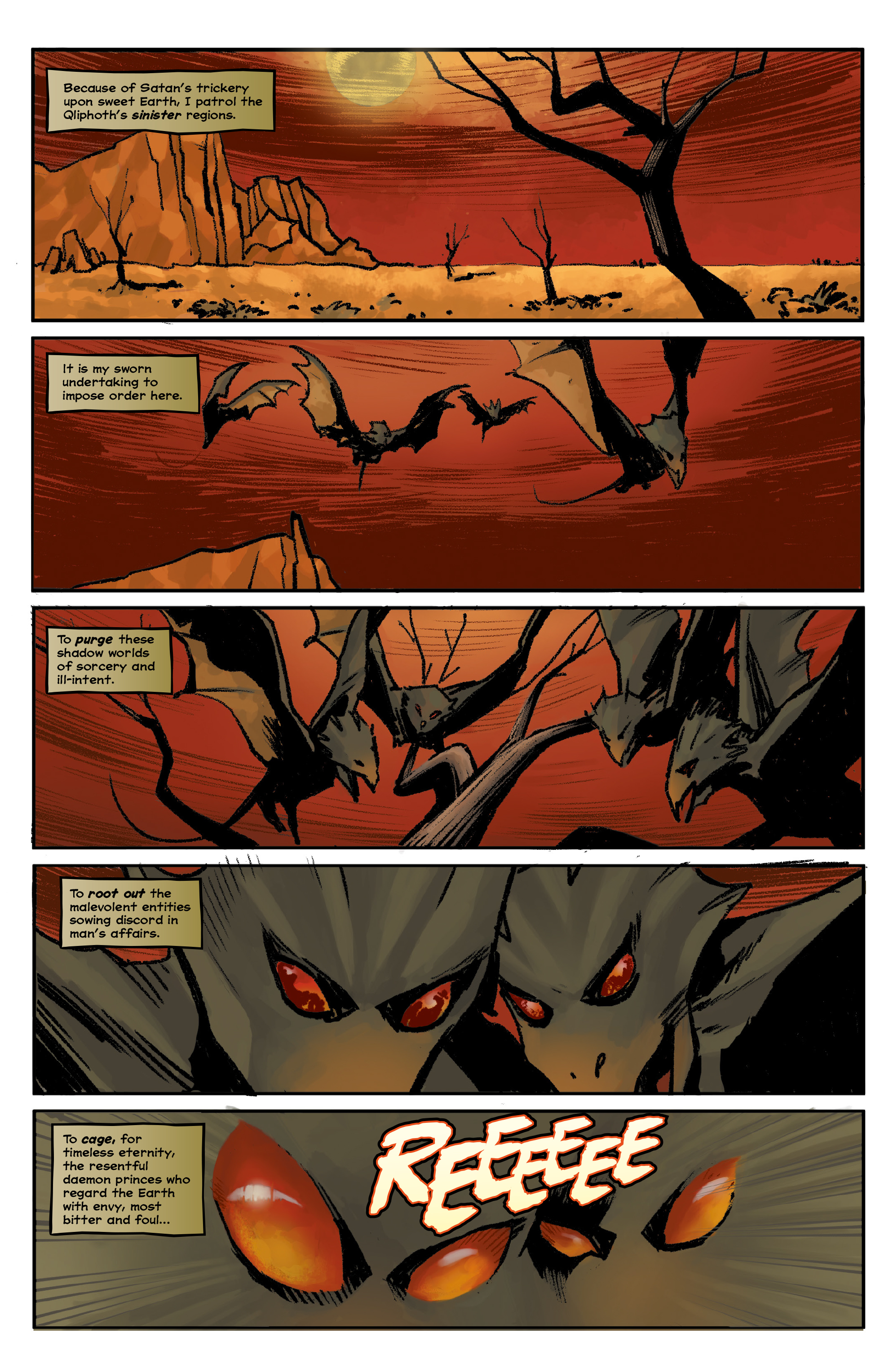 Read online Planet of Daemons comic -  Issue #1 - 4