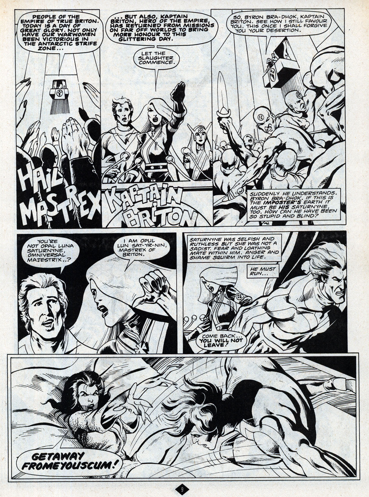 Read online Captain Britain (1985) comic -  Issue #6 - 9