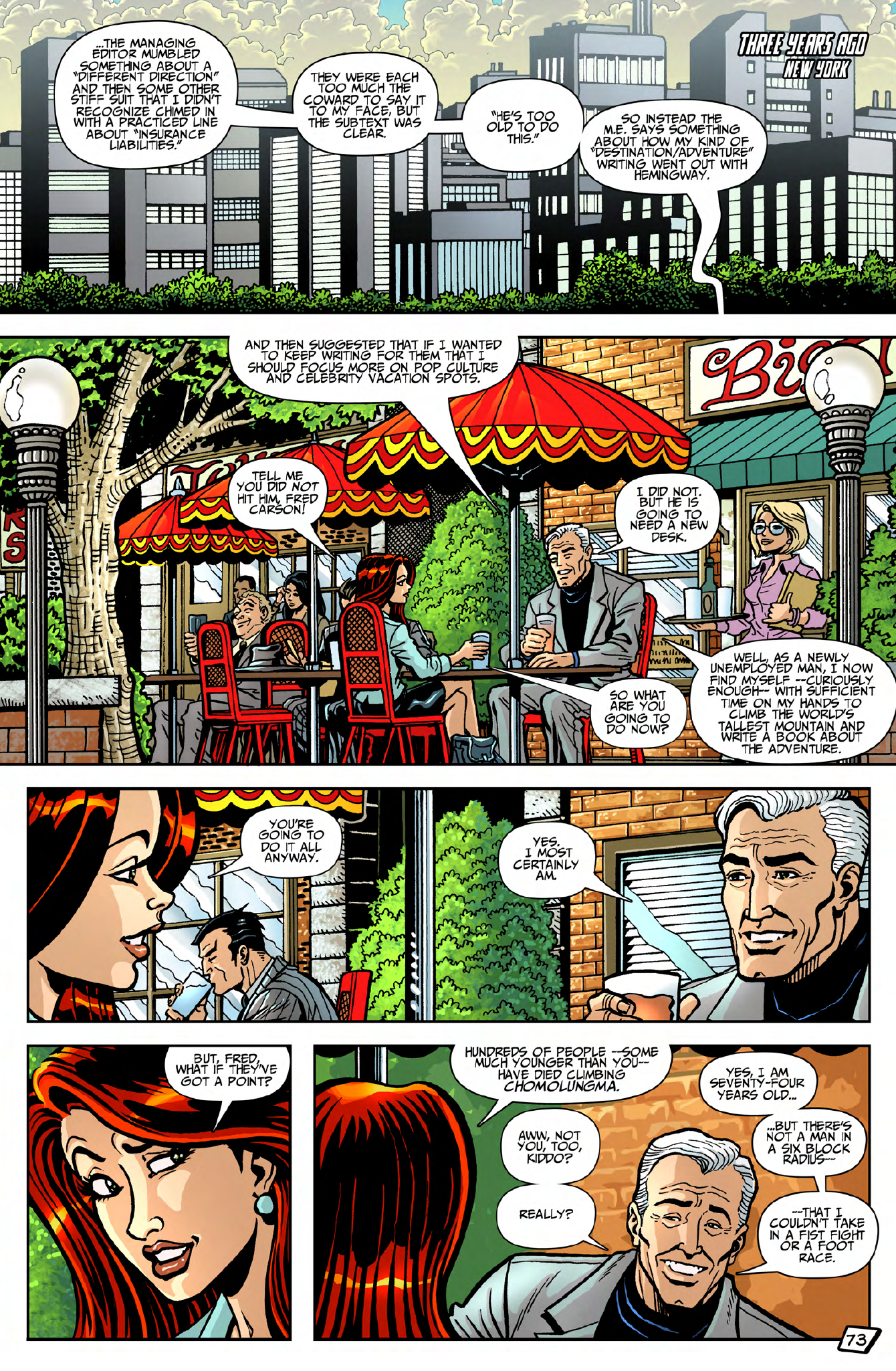 Read online John Aman Amazing Man comic -  Issue #4 - 3