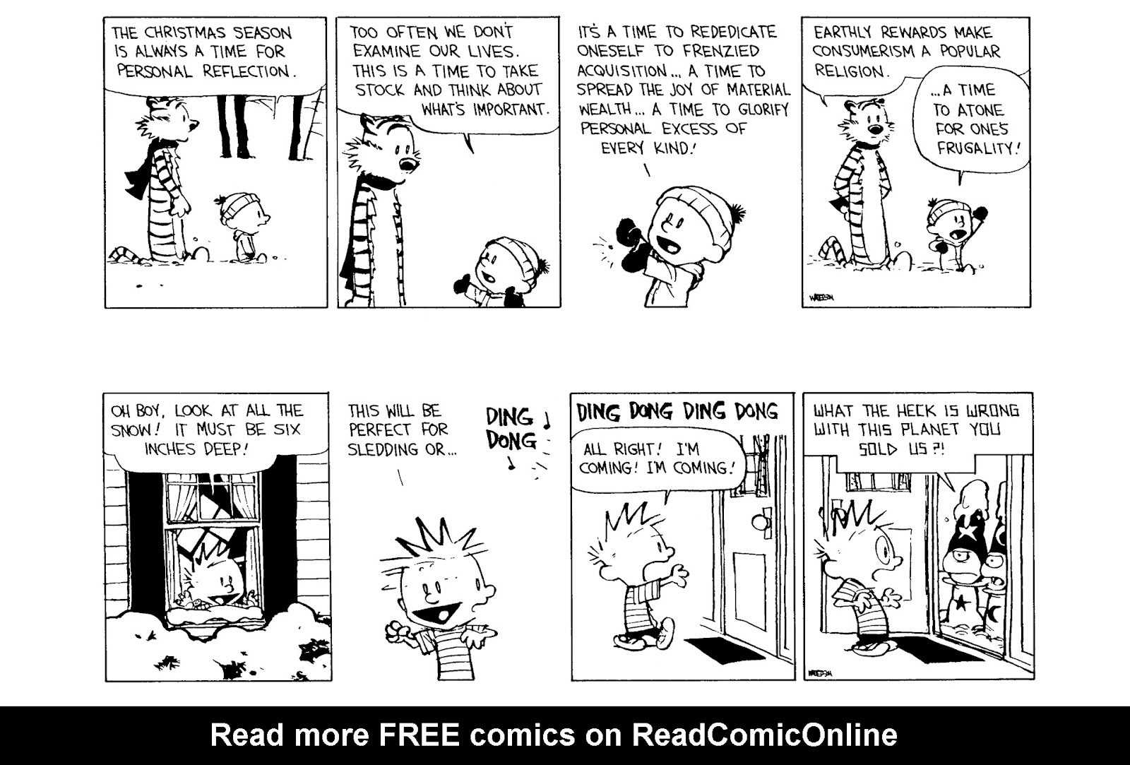 Calvin and Hobbes issue 11 - Page 156