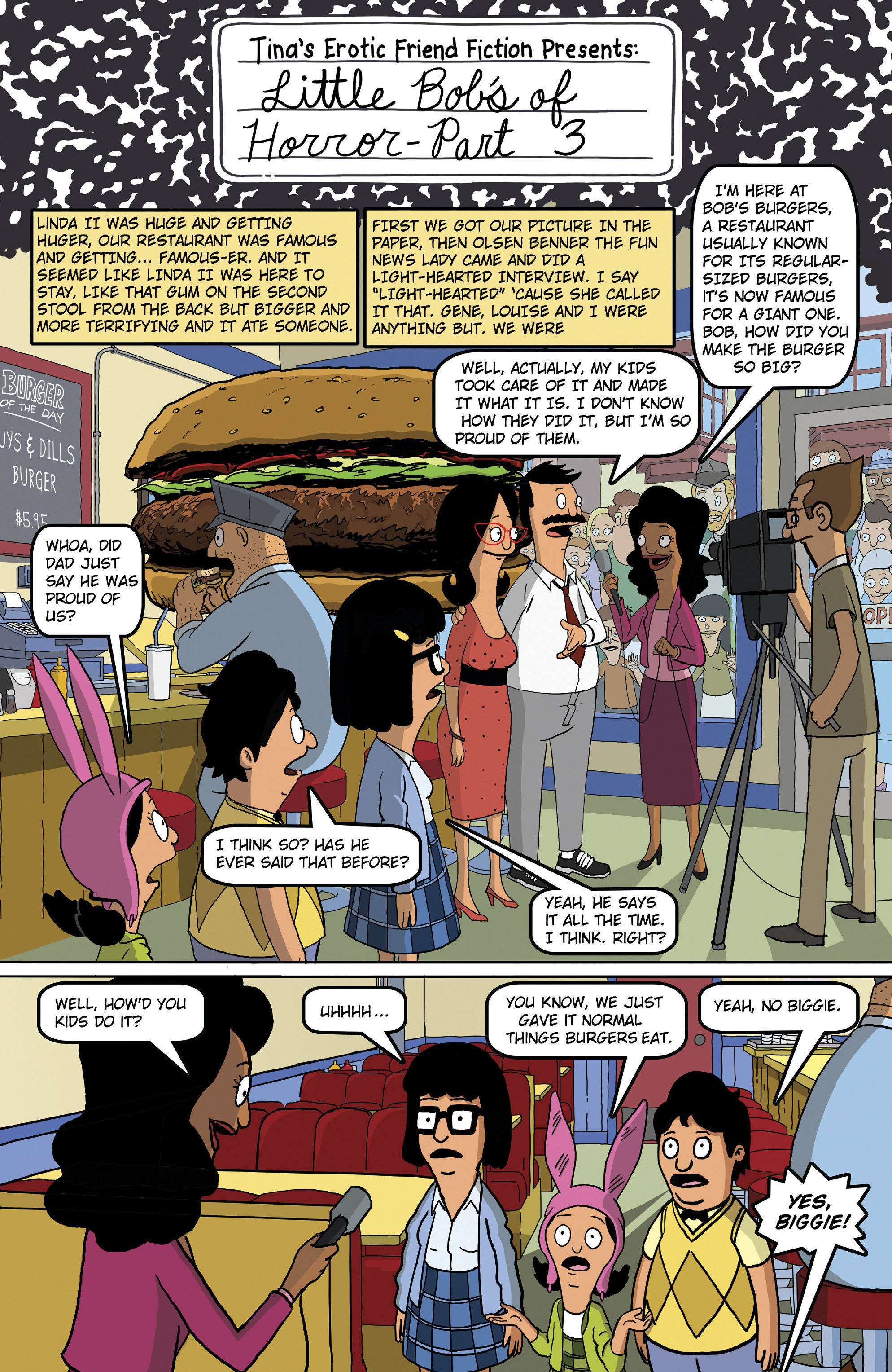 Read online Bob's Burgers (2015) comic -  Issue #16 - 18