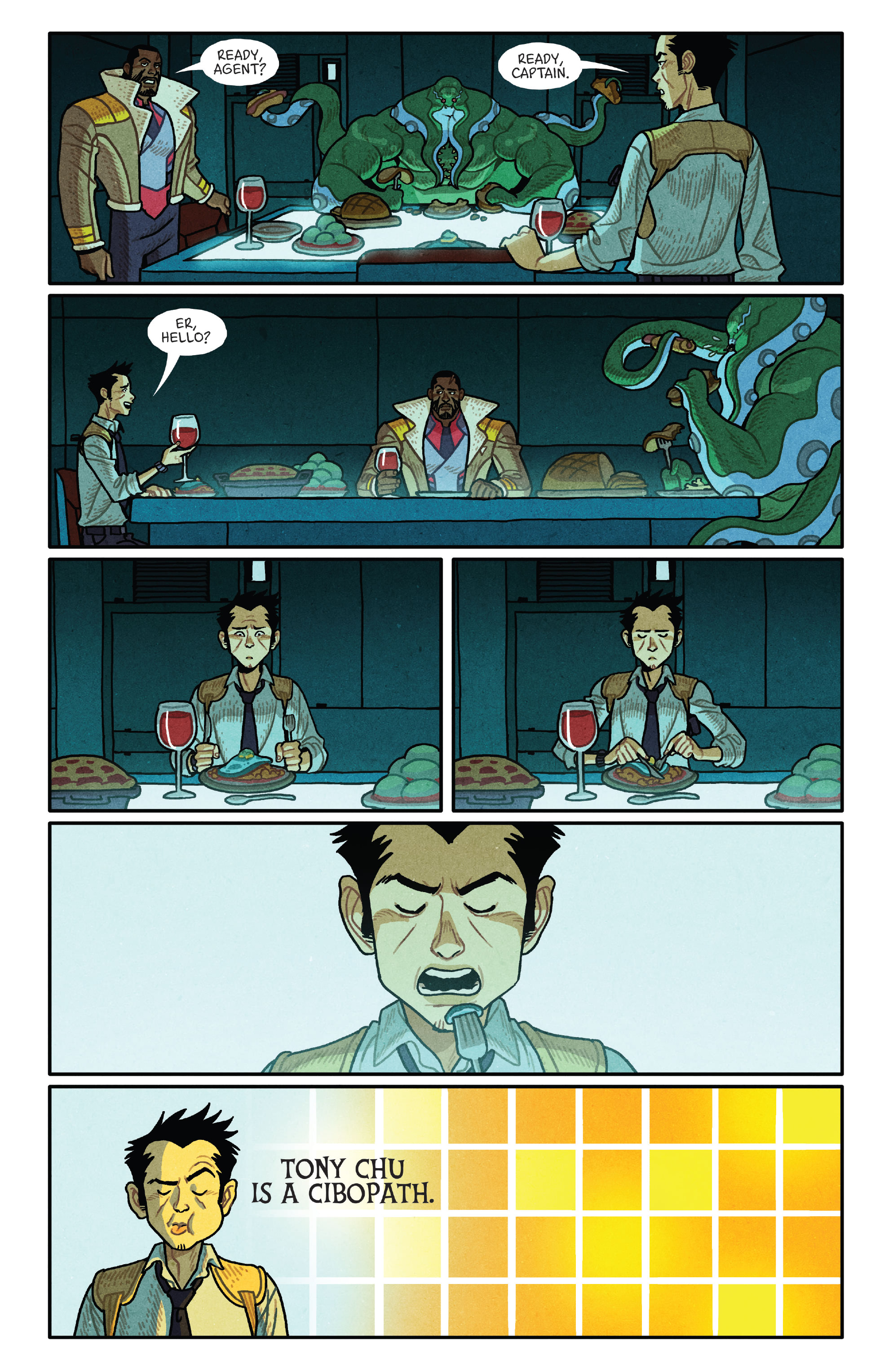 Read online Outer Darkness/Chew comic -  Issue #2 - 14