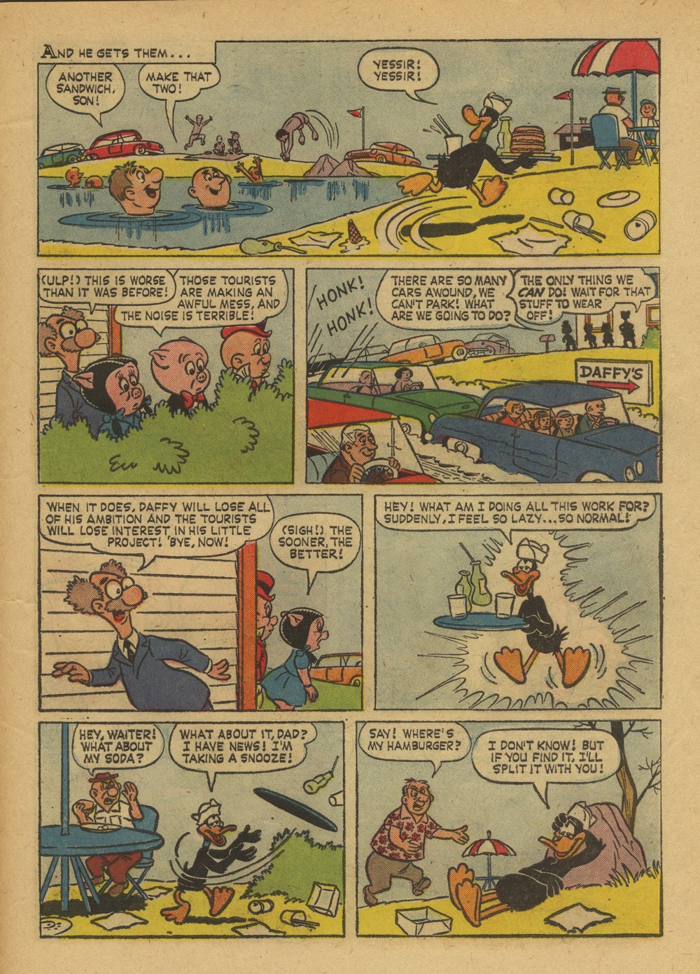 Read online Daffy Duck comic -  Issue #30 - 31