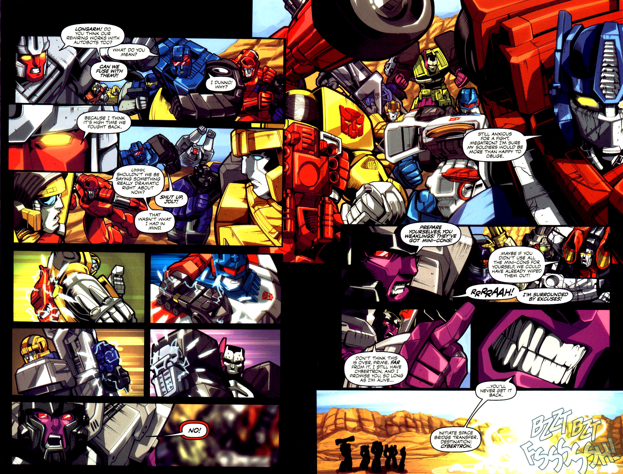 Read online Transformers Armada comic Issue 5