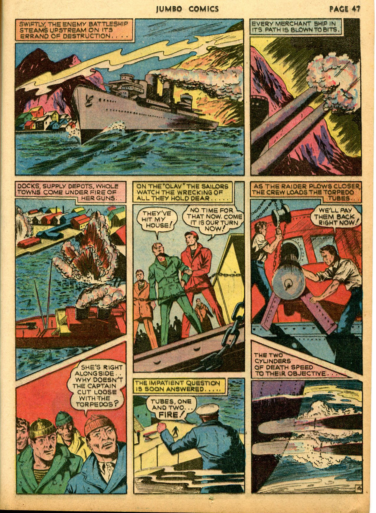 Read online Jumbo Comics comic -  Issue #21 - 49