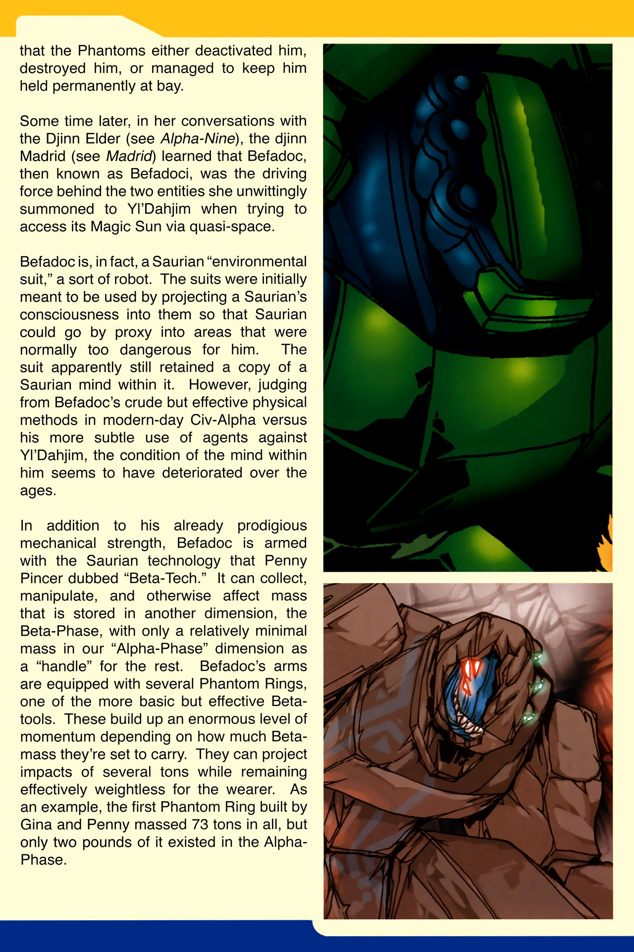 Read online Gold Digger Sourcebook: The Official Handbook of the GD Universe comic -  Issue #2 - 6
