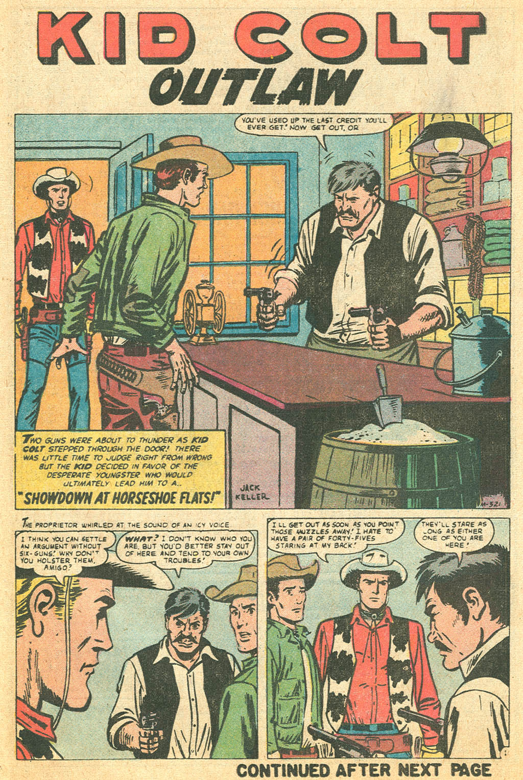 Read online Kid Colt Outlaw comic -  Issue #143 - 21