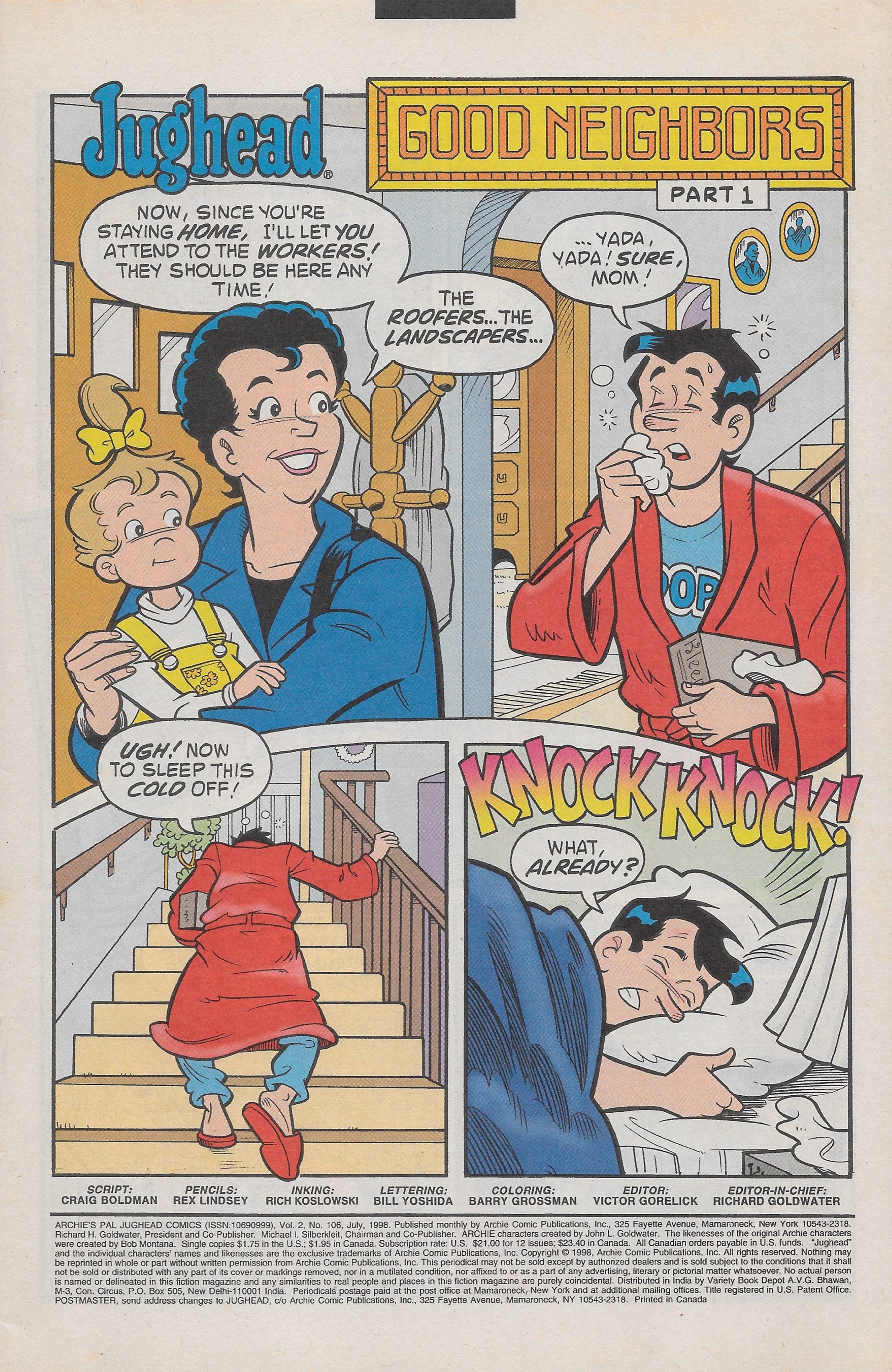 Read online Archie's Pal Jughead Comics comic -  Issue #106 - 3