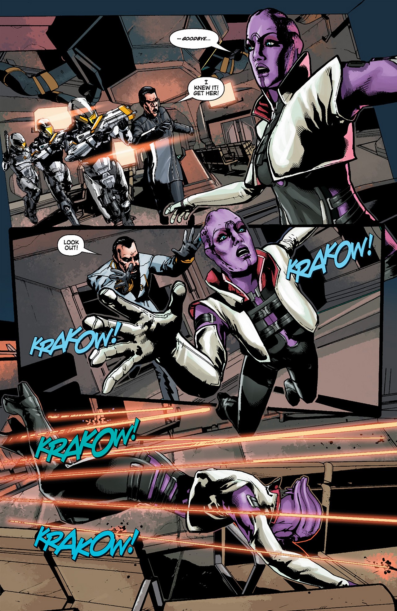 Read online Mass Effect: Invasion comic -  Issue #3 - 21