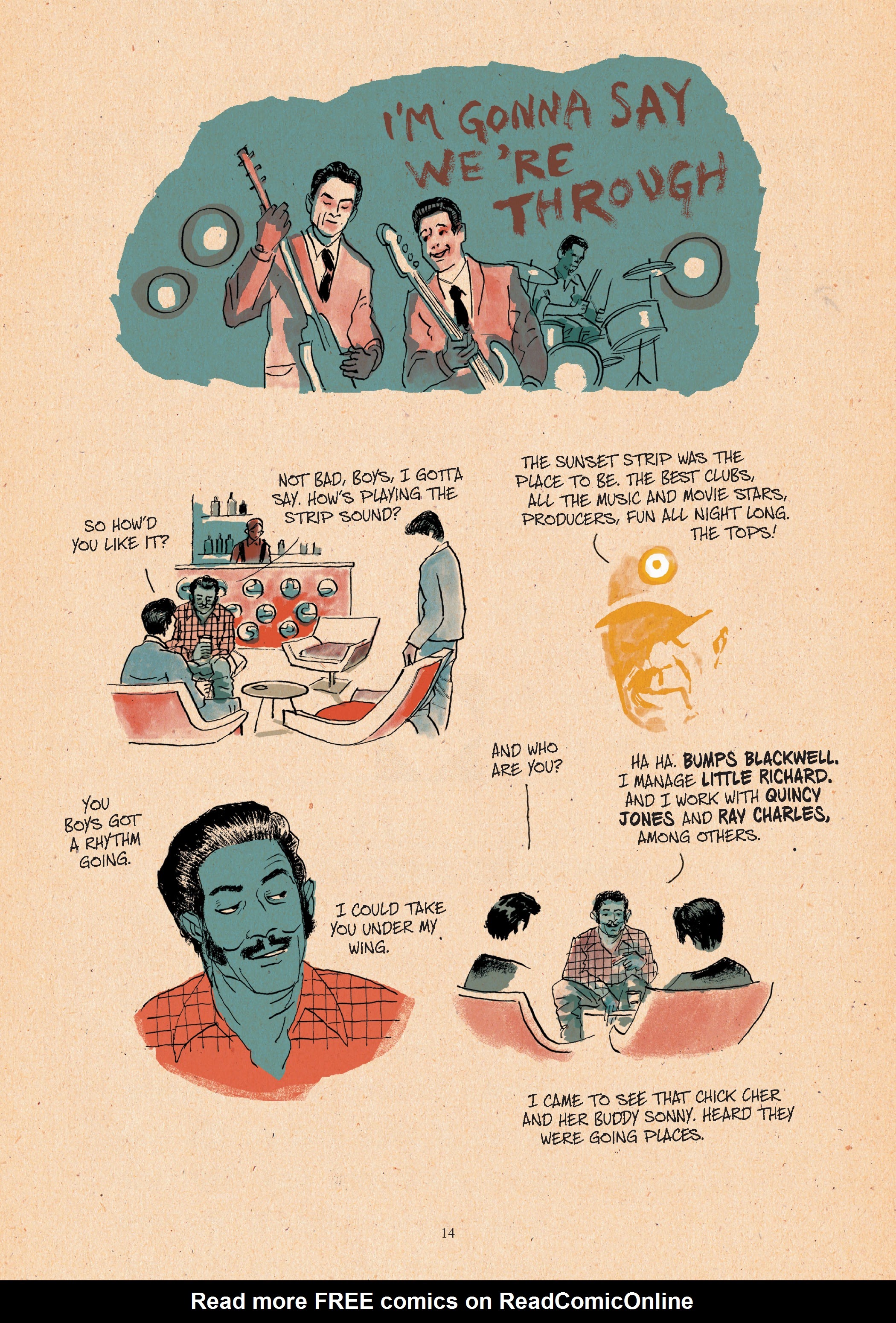 Read online Redbone: The True Story of A Native American Rock Band comic -  Issue # TPB - 13