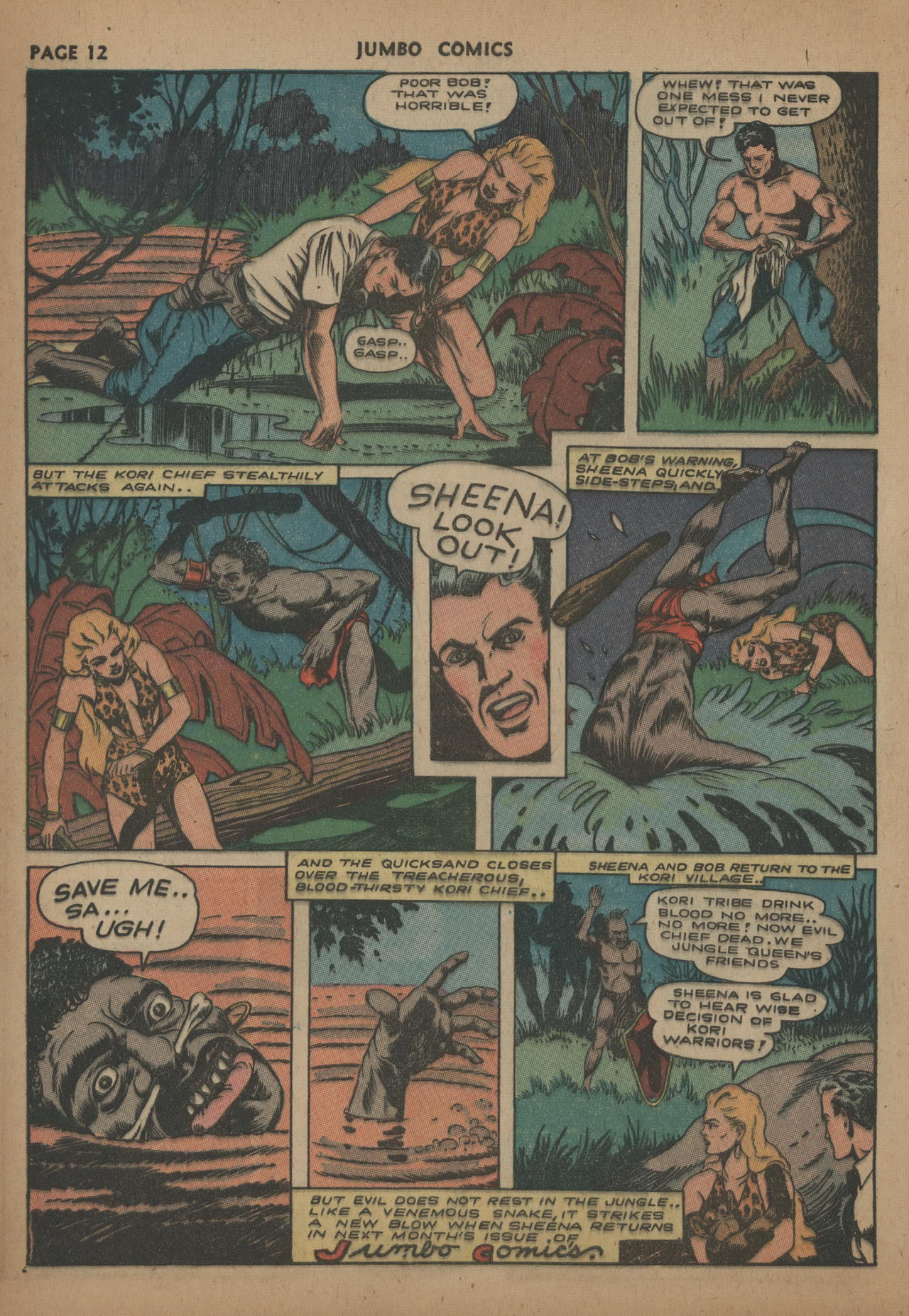 Read online Jumbo Comics comic -  Issue #44 - 14