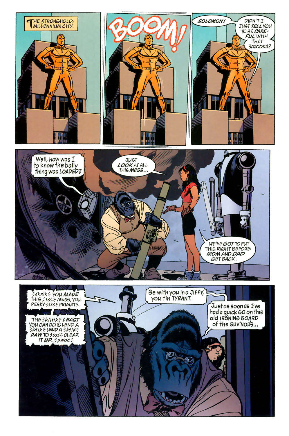 Read online The Many Worlds of Tesla Strong comic -  Issue # Full - 4