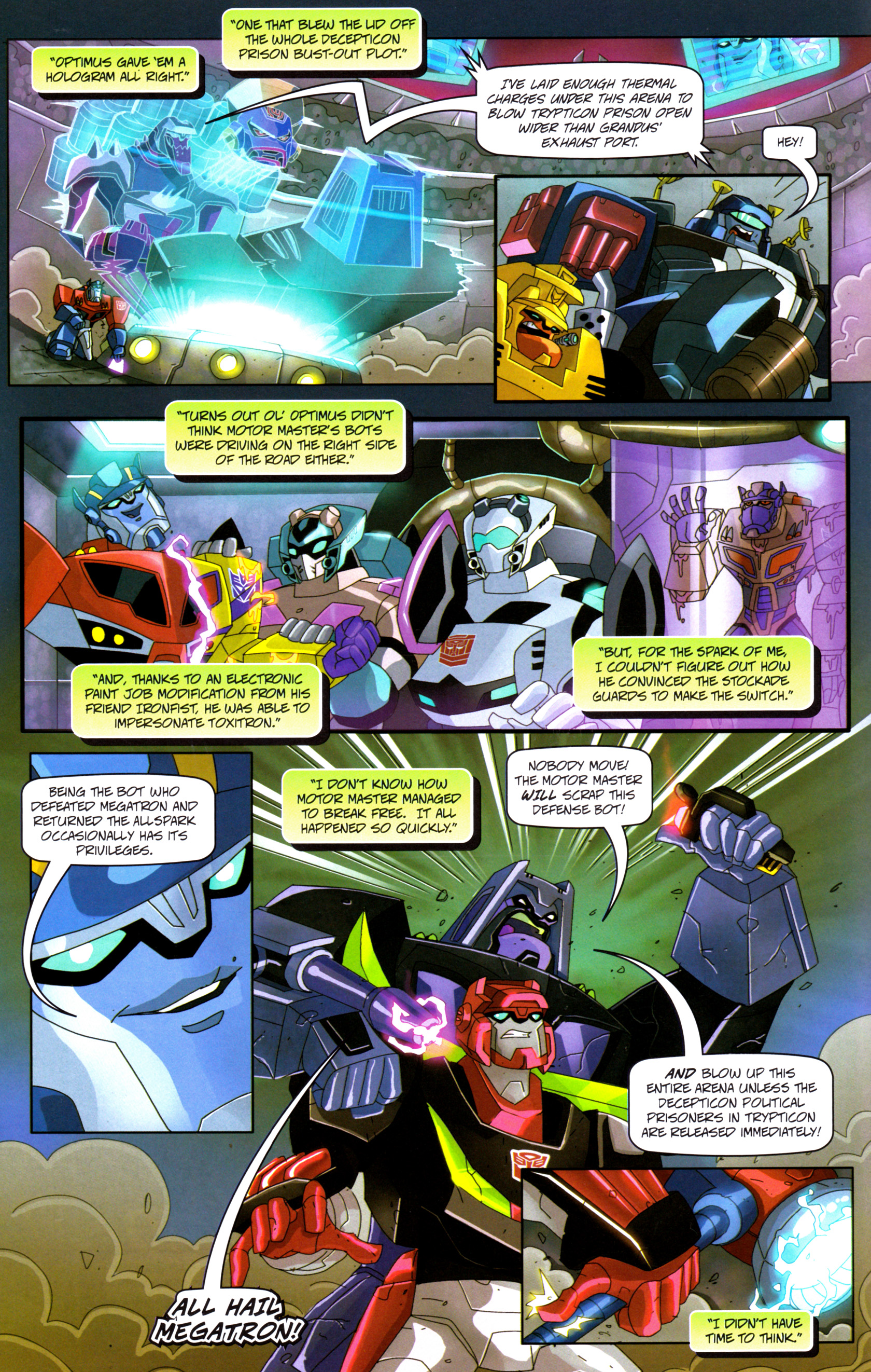 Read online Transformers: Timelines comic -  Issue #6 - 24