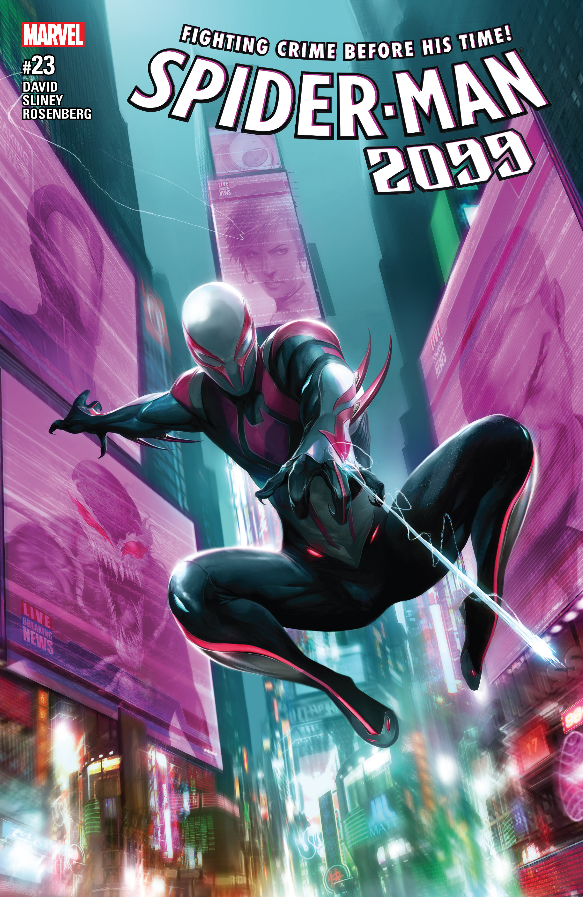 Read online Spider-Man 2099 (2015) comic -  Issue #23 - 1