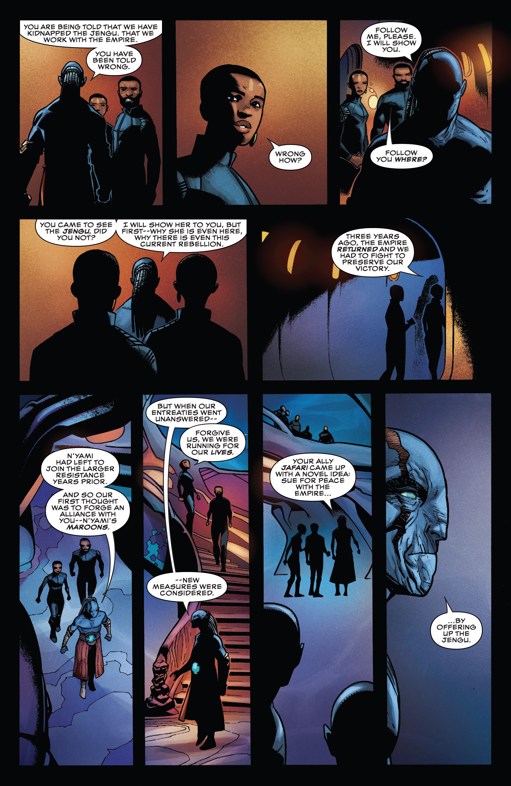 Read online Black Panther (2018) comic -  Issue #9 - 21