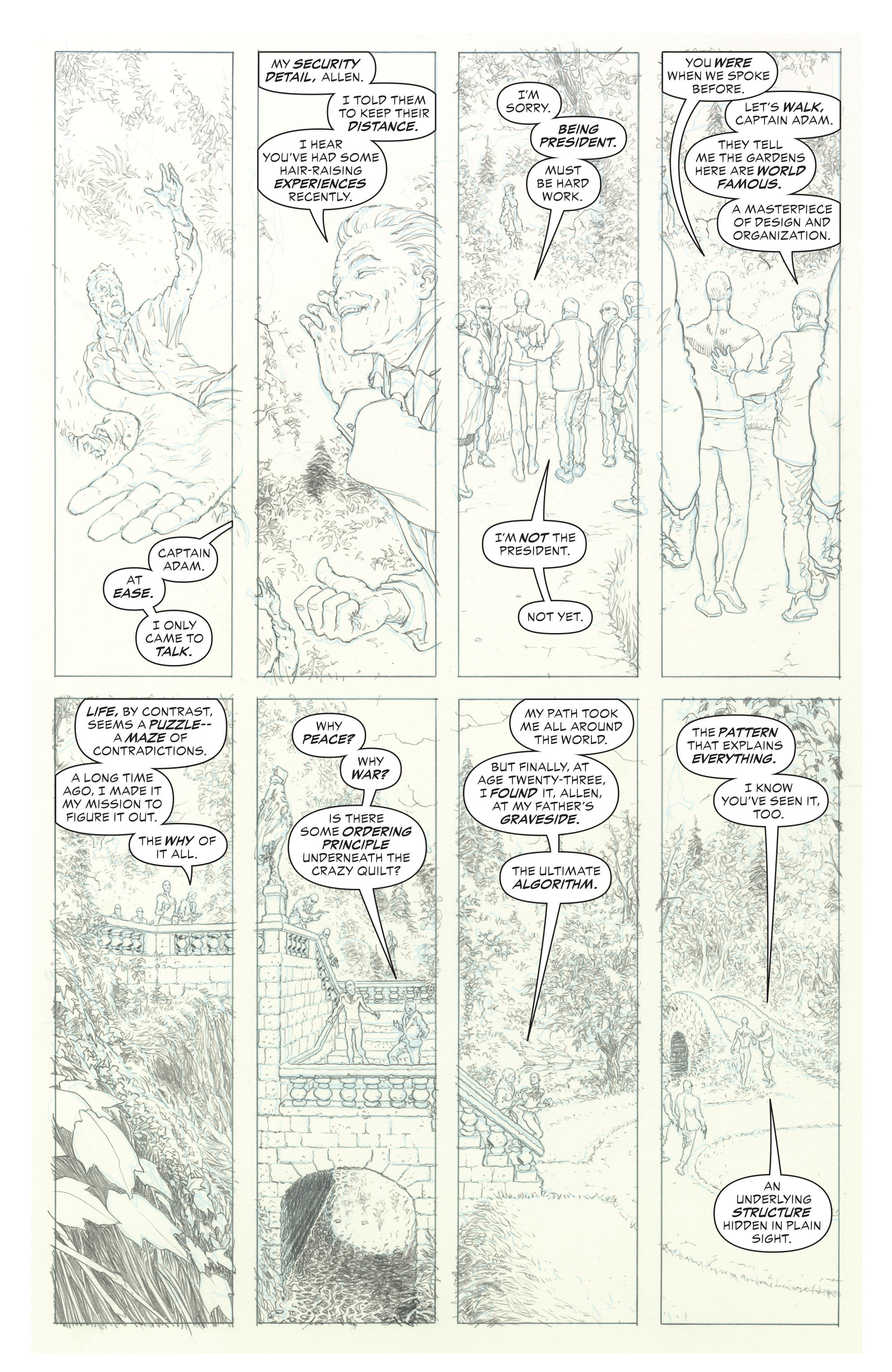 Read online The Multiversity: Pax Americana comic -  Issue # _Director's Cut - 26