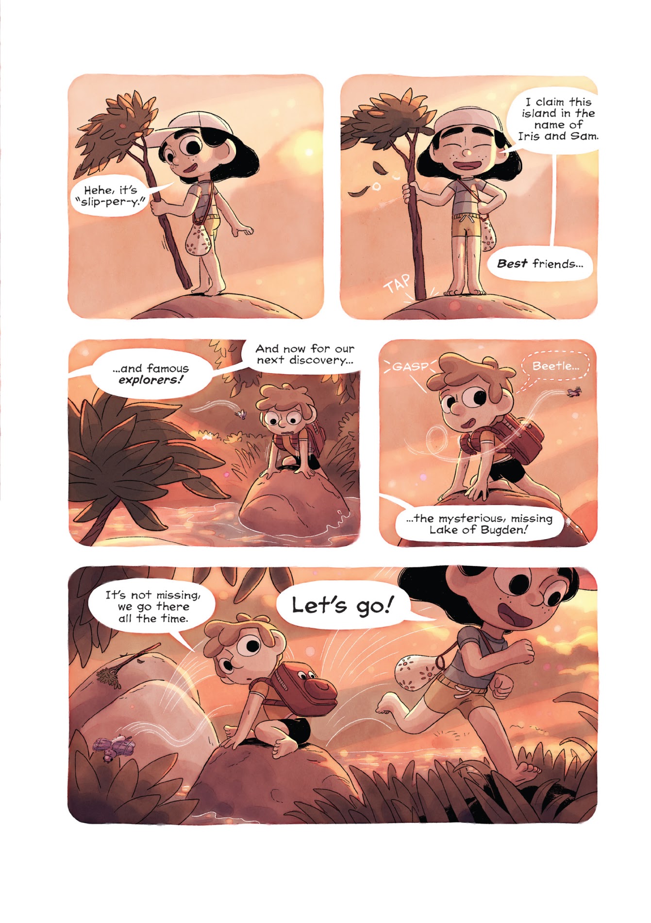 Read online Treasure in the Lake comic -  Issue # TPB (Part 1) - 5