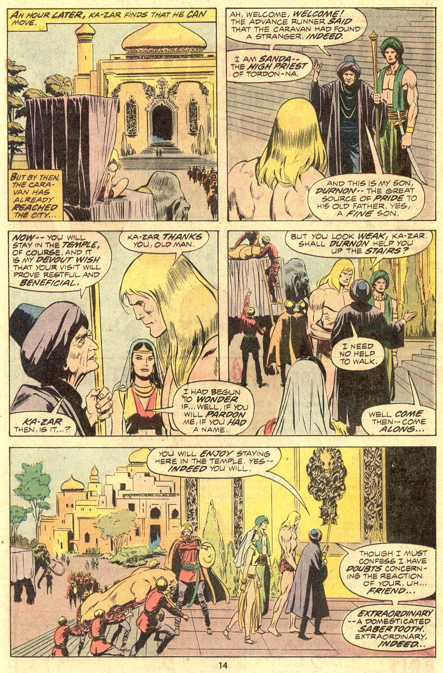 Read online Ka-Zar comic -  Issue #10 - 9