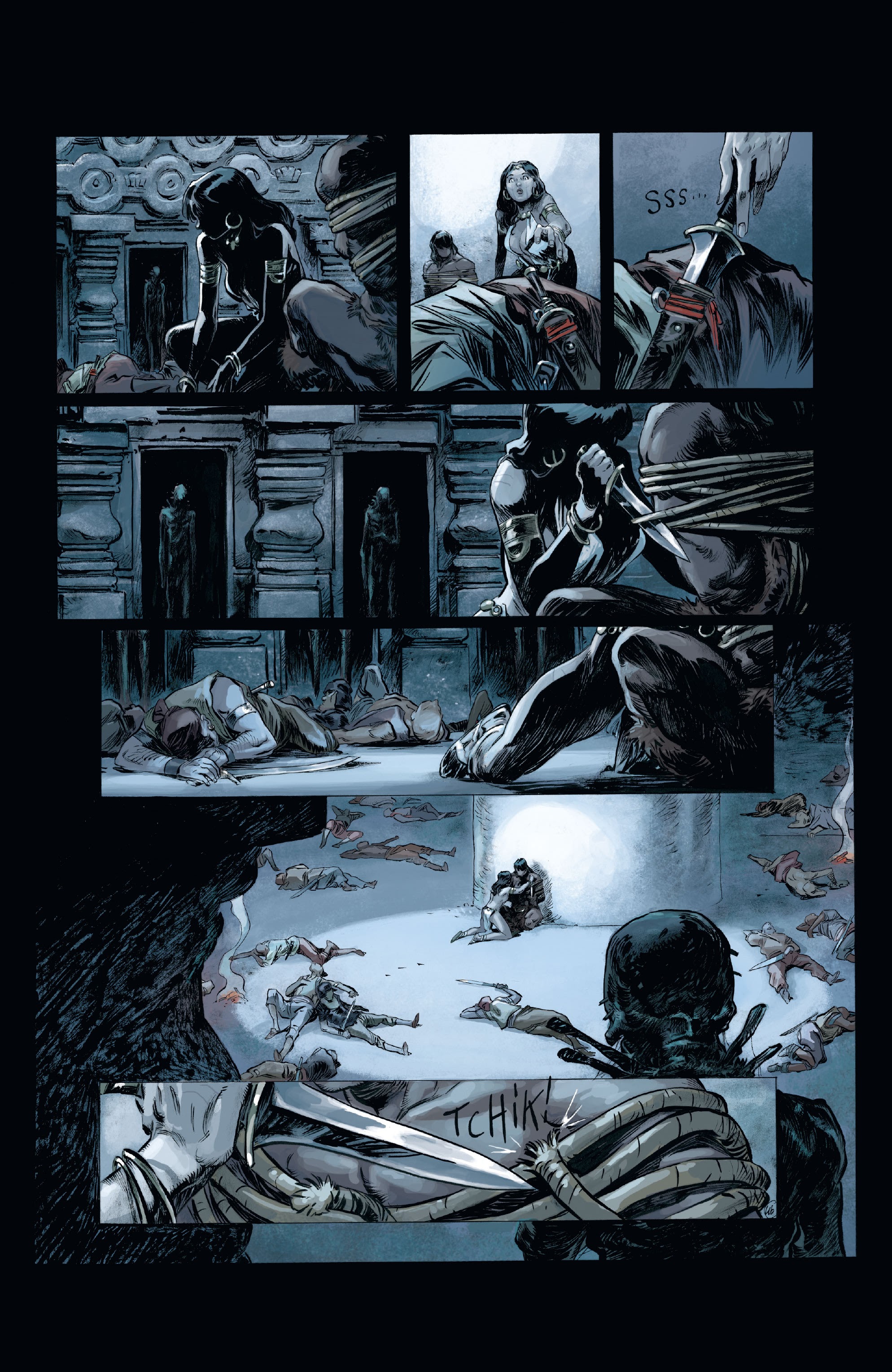 Read online The Cimmerian: Iron Shadows in the Moon comic -  Issue #3 - 8