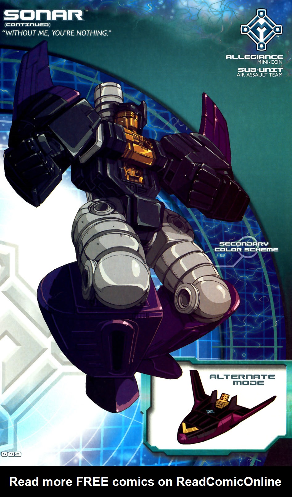 Read online More Than Meets The Eye: Transformers Armada comic -  Issue #1 - 13