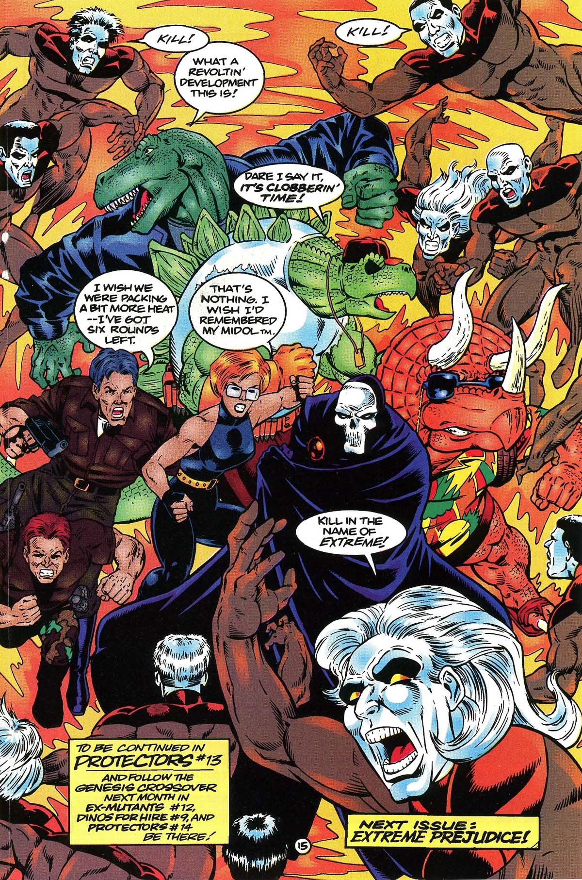 Read online Dinosaurs For Hire comic -  Issue #8 - 17