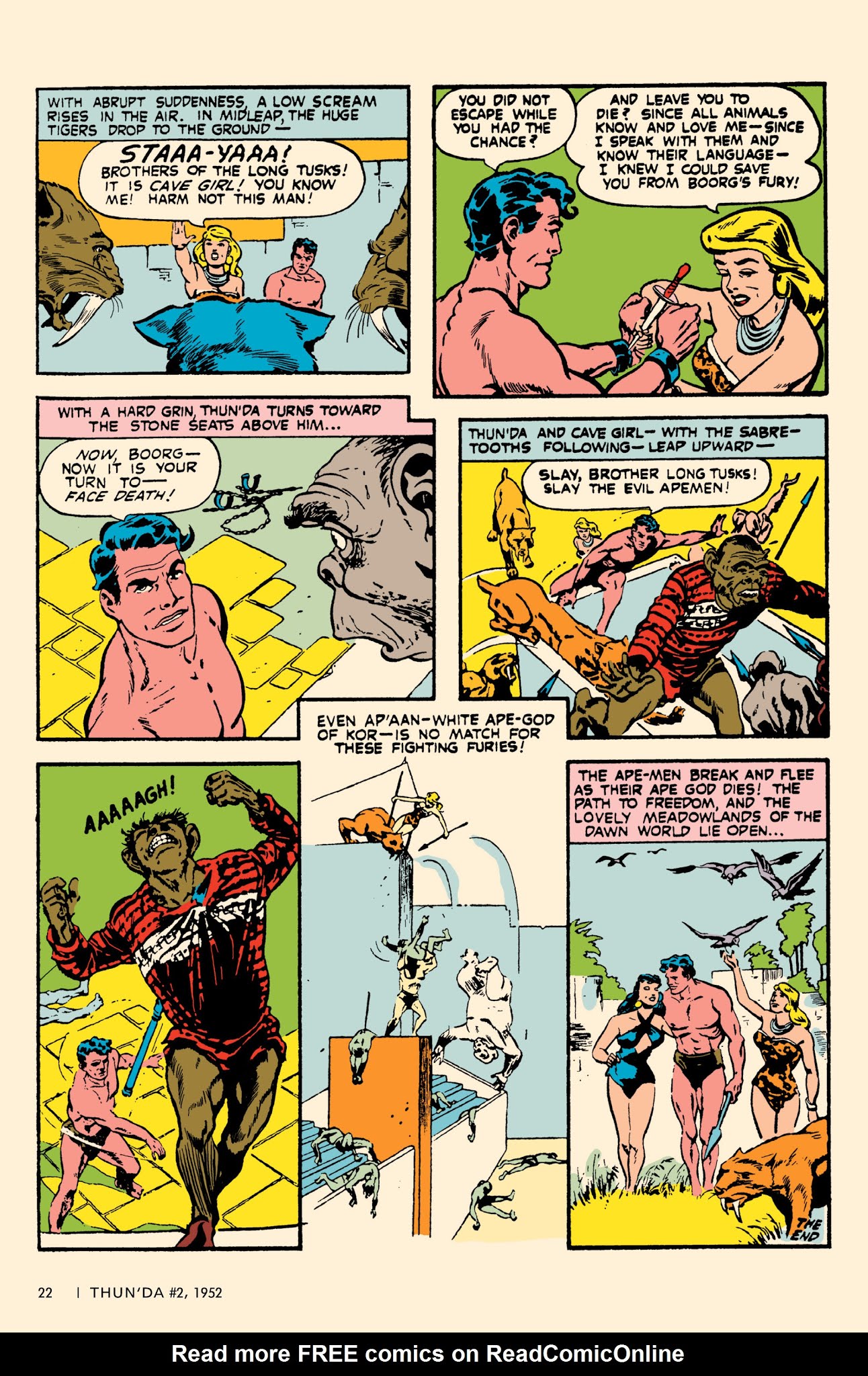 Read online Bob Powell's Complete Cave Girl comic -  Issue # TPB (Part 1) - 23