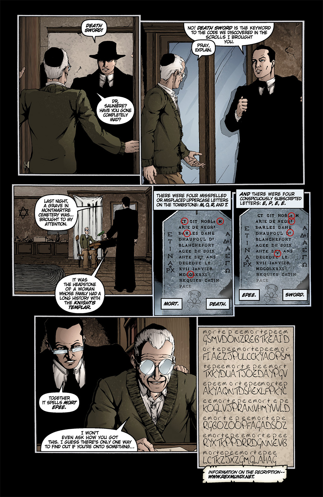 Read online Rex Mundi (2006) comic -  Issue # TPB 2 - 132