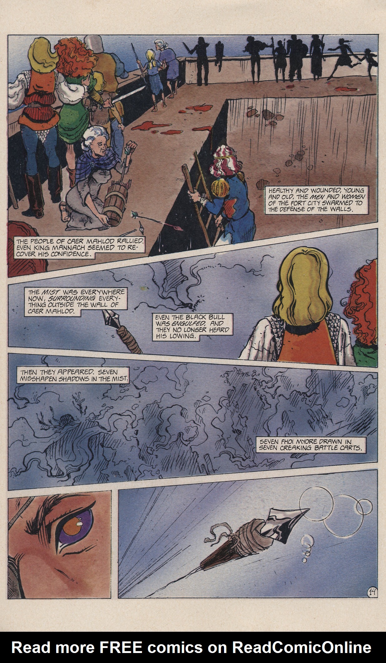 Read online Corum: The Bull and the Spear comic -  Issue #4 - 16