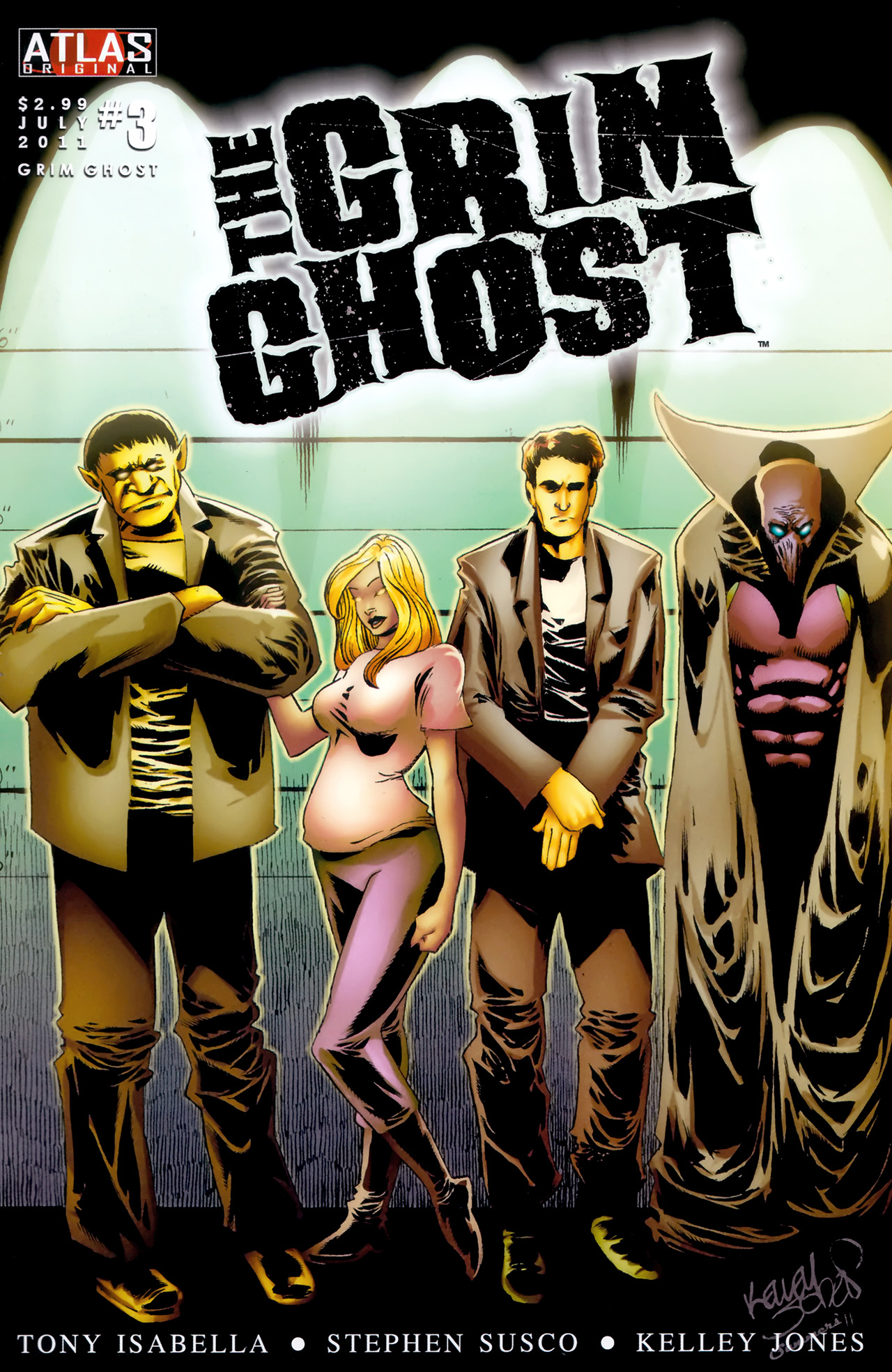 Read online The Grim Ghost comic -  Issue #3 - 1
