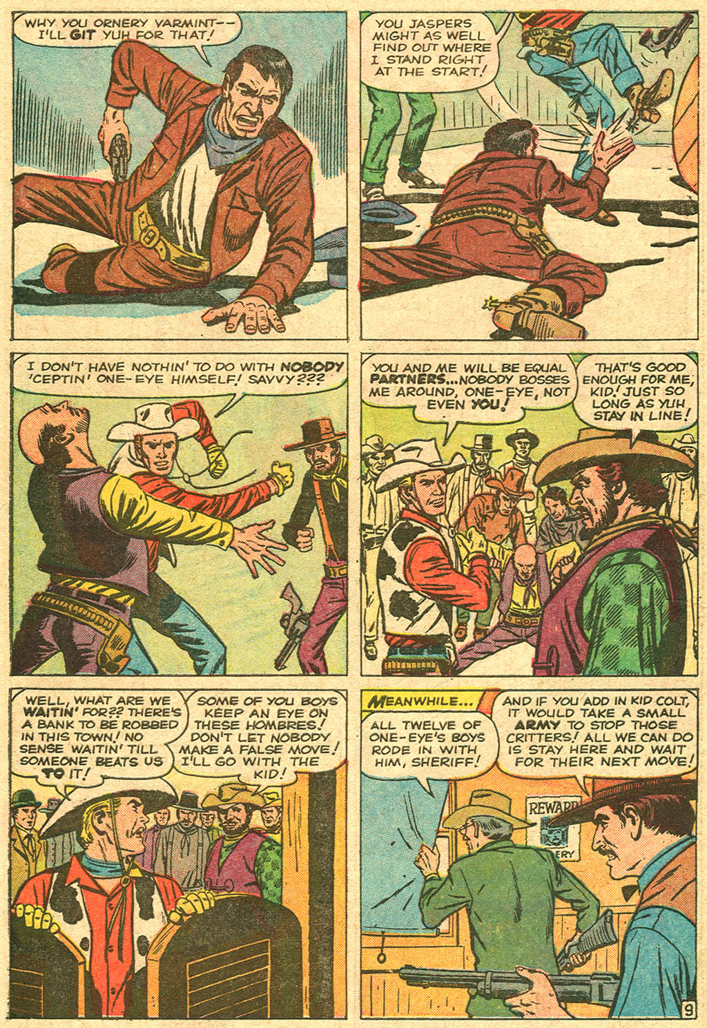 Read online Kid Colt Outlaw comic -  Issue #130 - 34