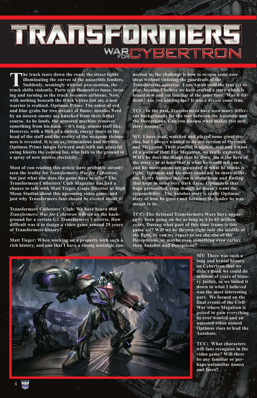 Read online Transformers: Collectors' Club comic -  Issue #31 - 4