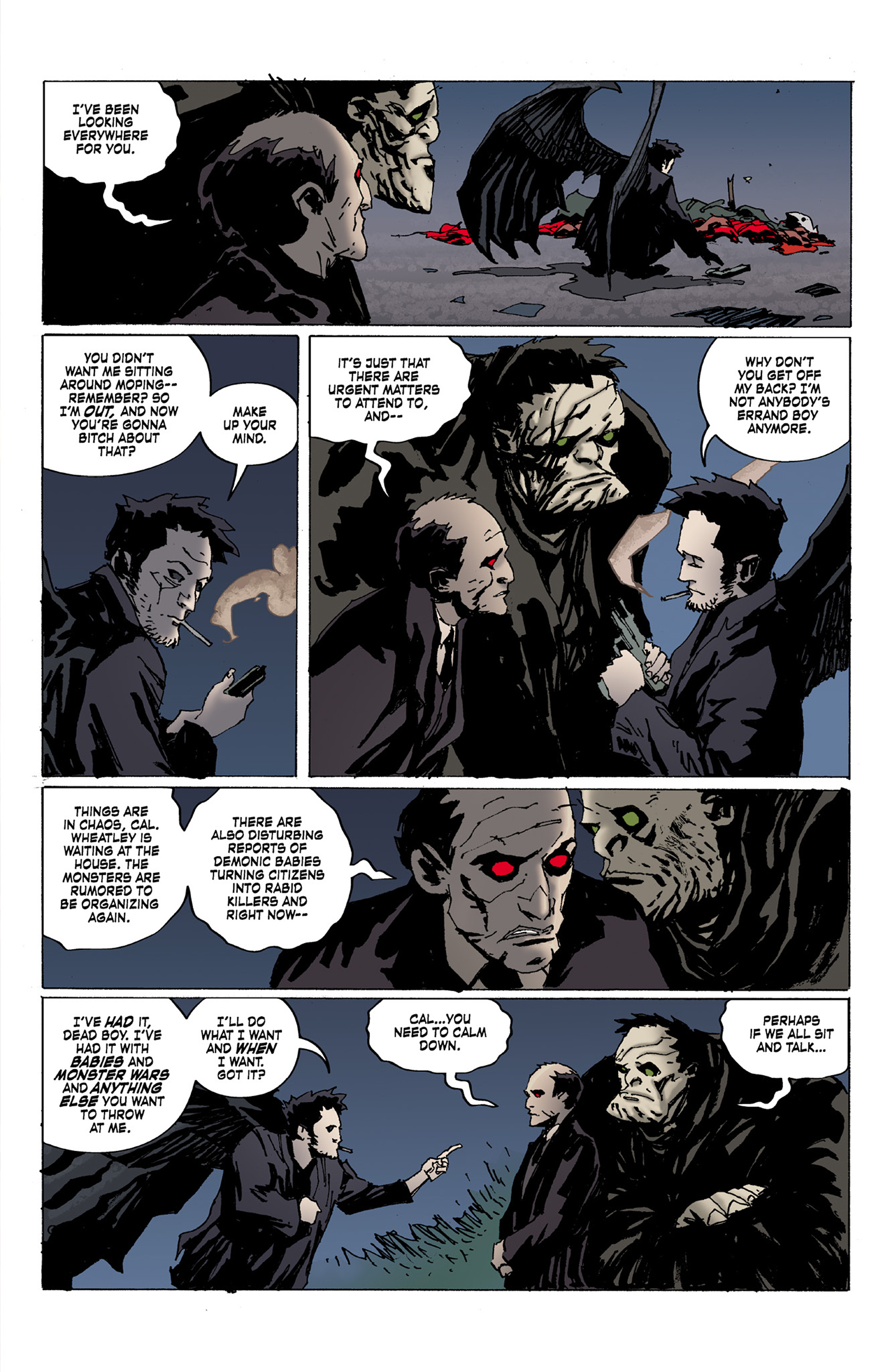 Read online Criminal Macabre: The Third Child comic -  Issue #1 - 11