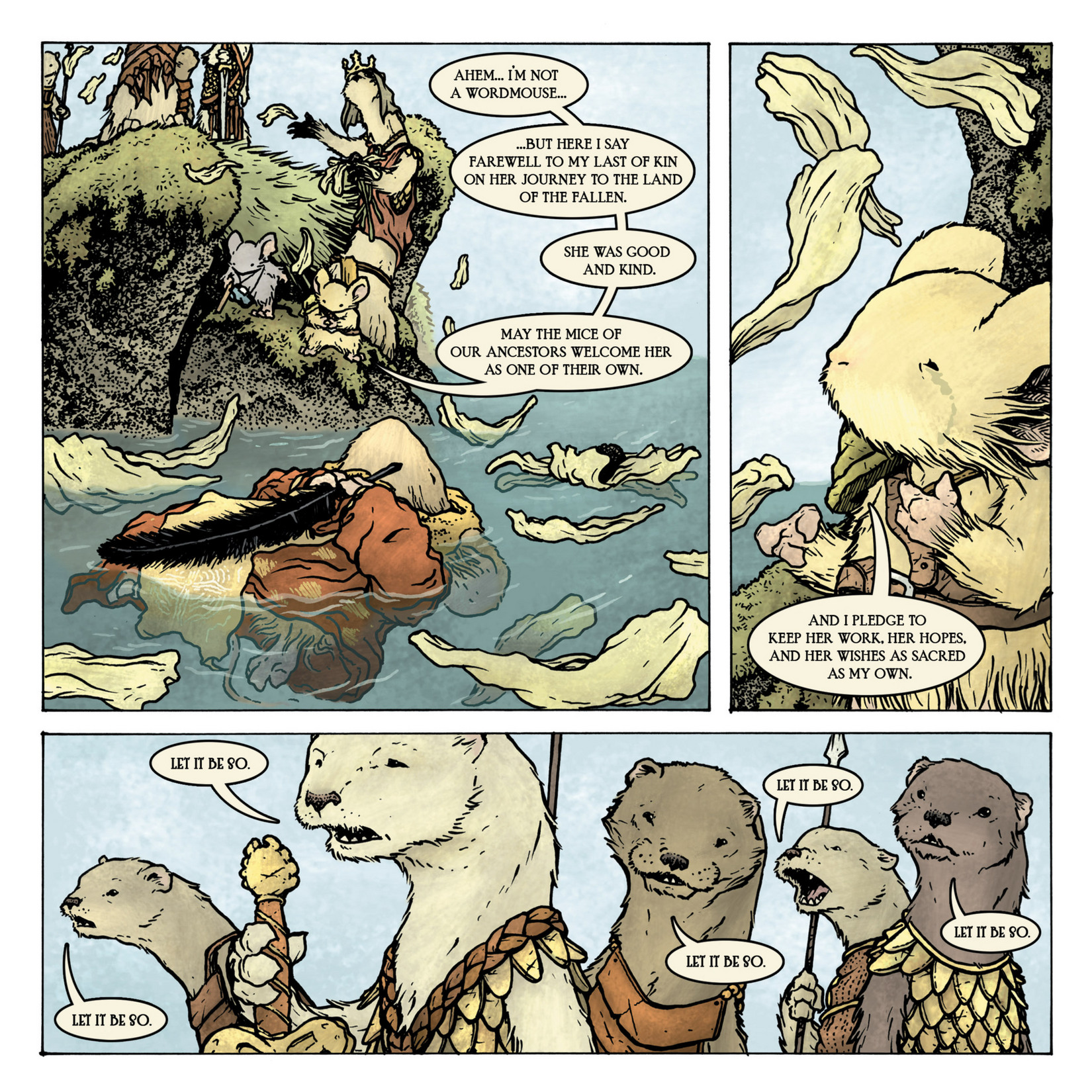 Read online Mouse Guard: The Black Axe comic -  Issue #5 - 9