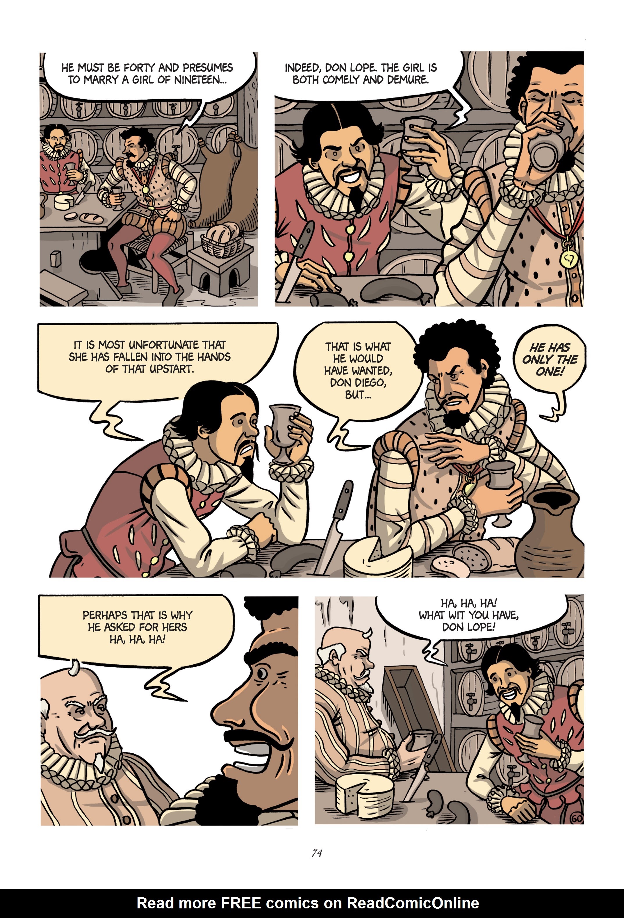 Read online Cervantes comic -  Issue # TPB 1 - 72