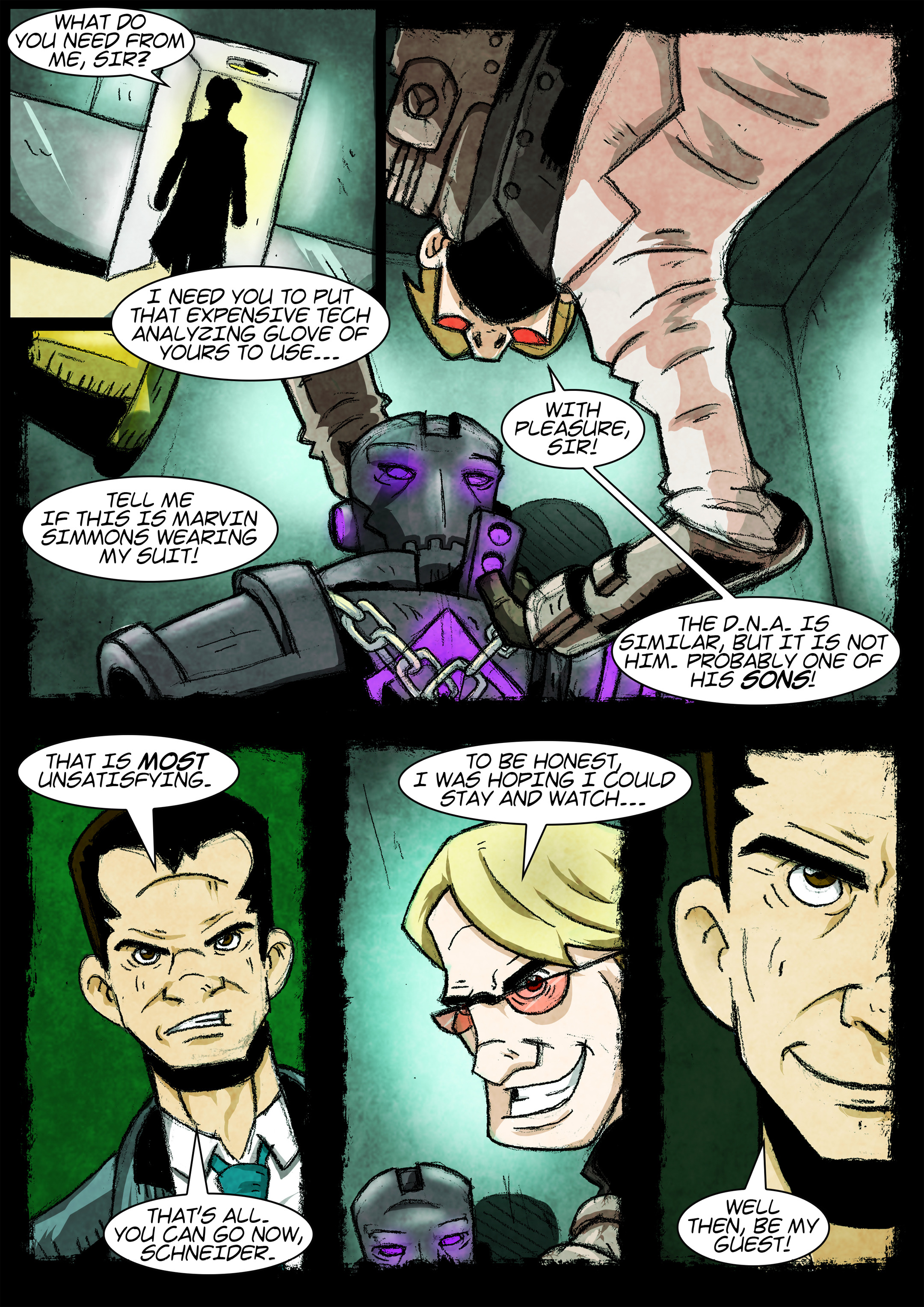 Read online Nightfighter comic -  Issue #5 - 6